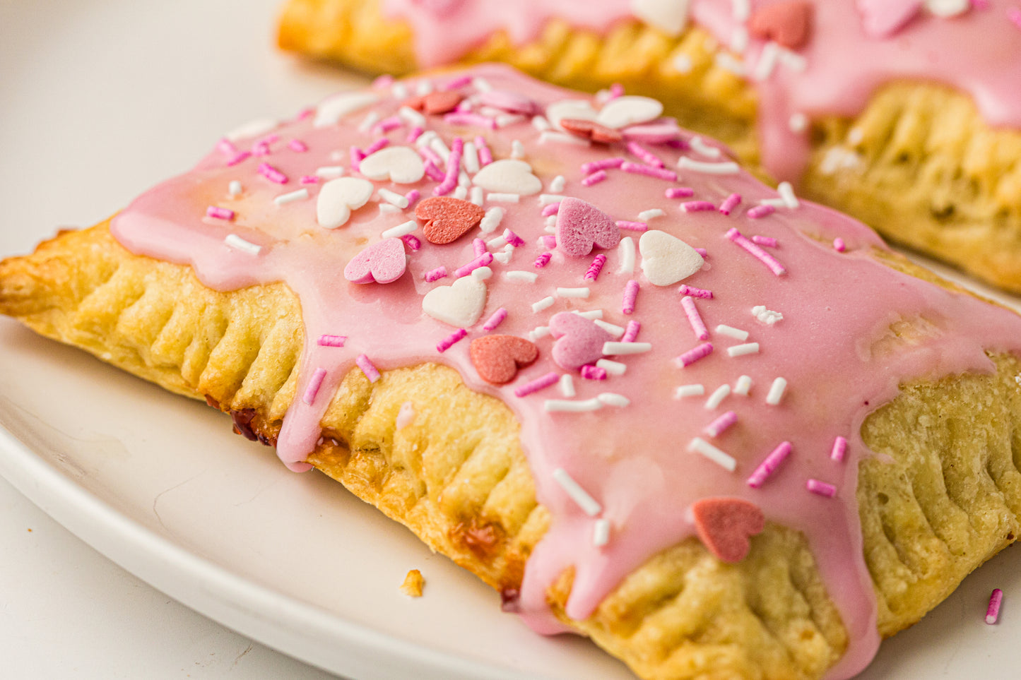 PLR Valentine’s Day Pop-Tarts (strawberry jam)