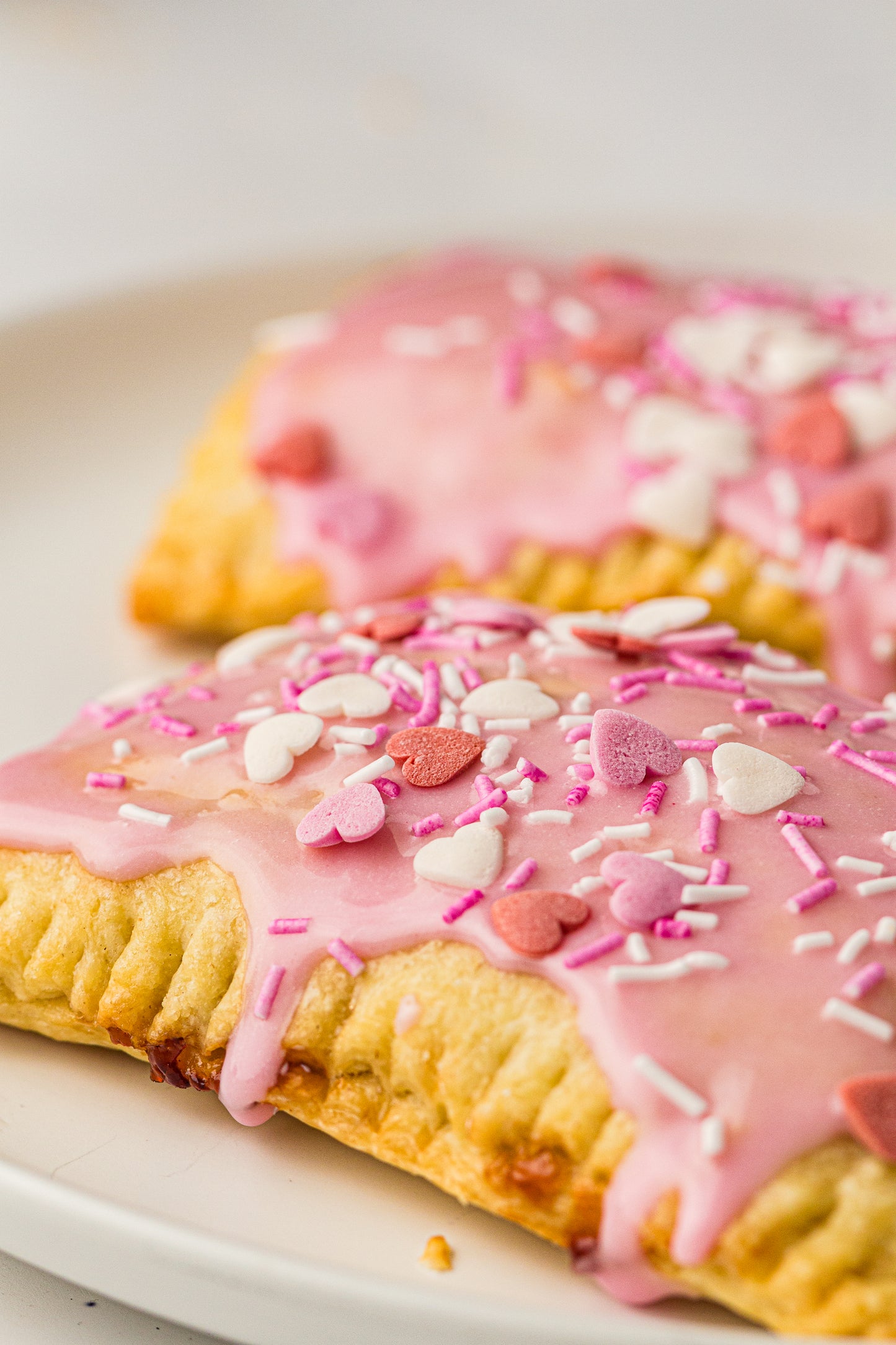 PLR Valentine’s Day Pop-Tarts (strawberry jam)