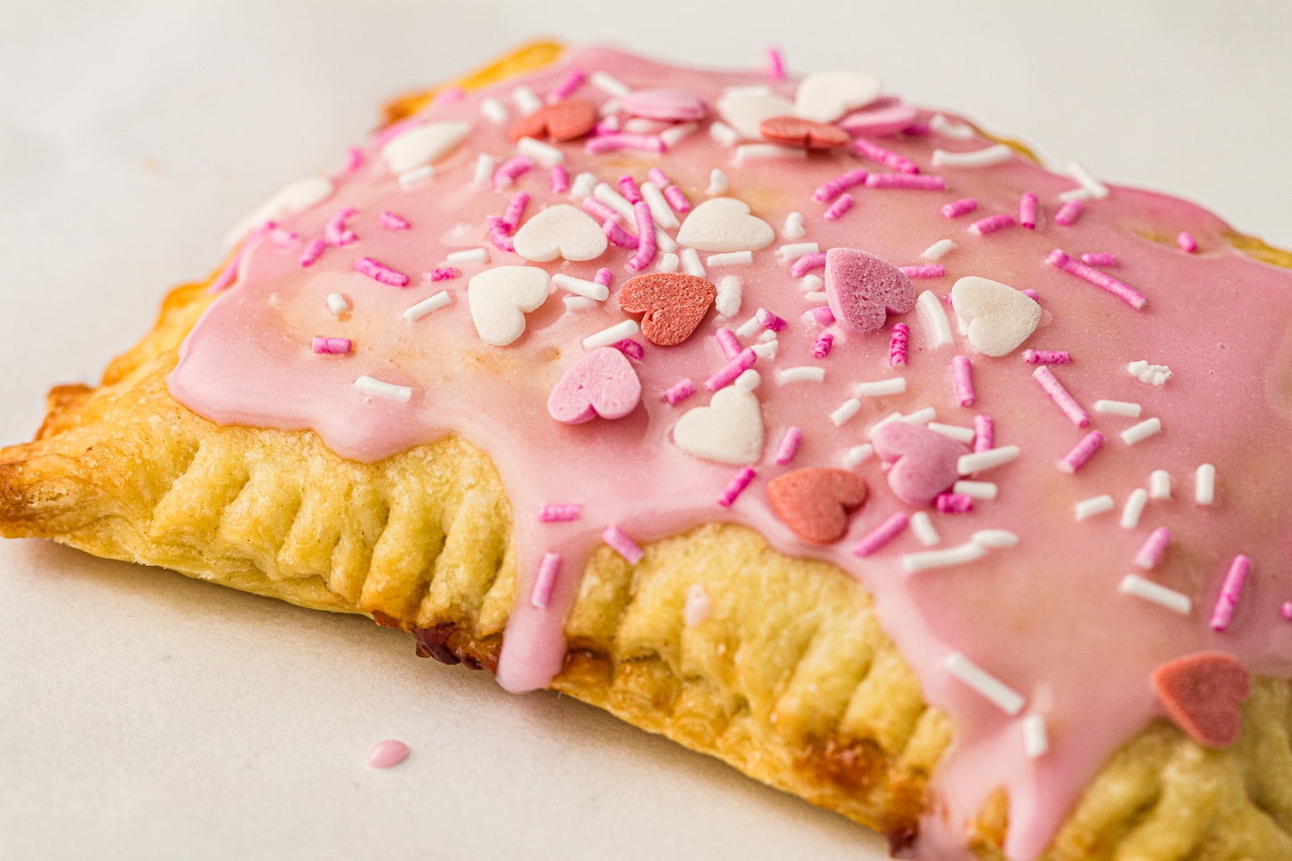 PLR Valentine’s Day Pop-Tarts (strawberry jam)