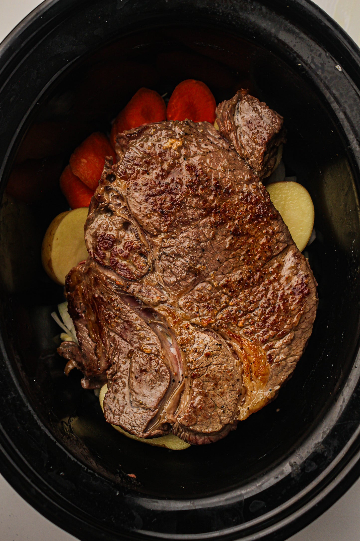 Slow Cooker Apple Cider Pot Roast Recipe