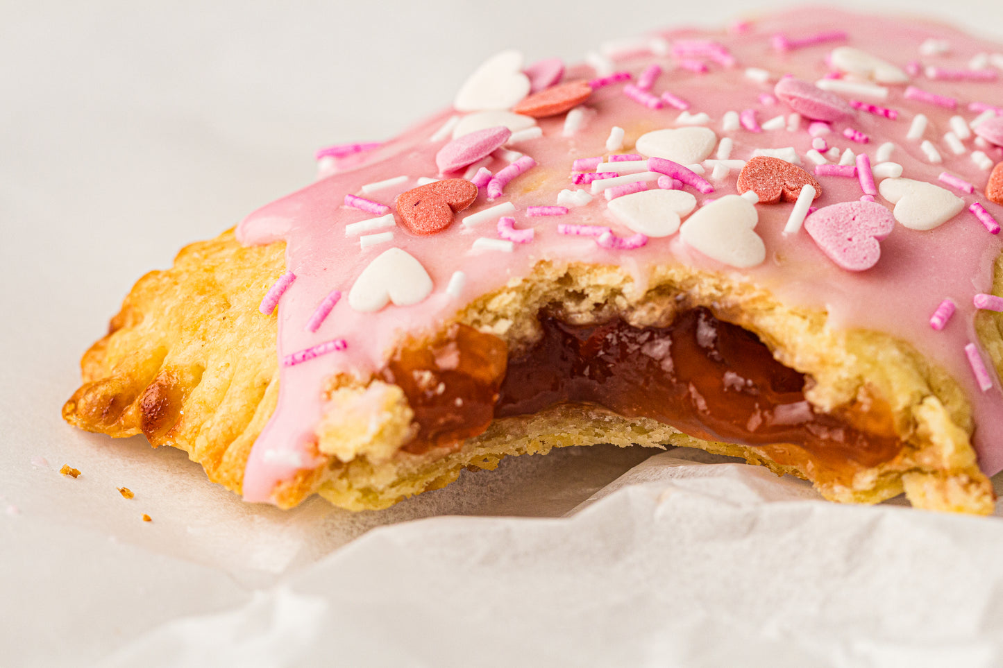 PLR Valentine’s Day Pop-Tarts (strawberry jam)