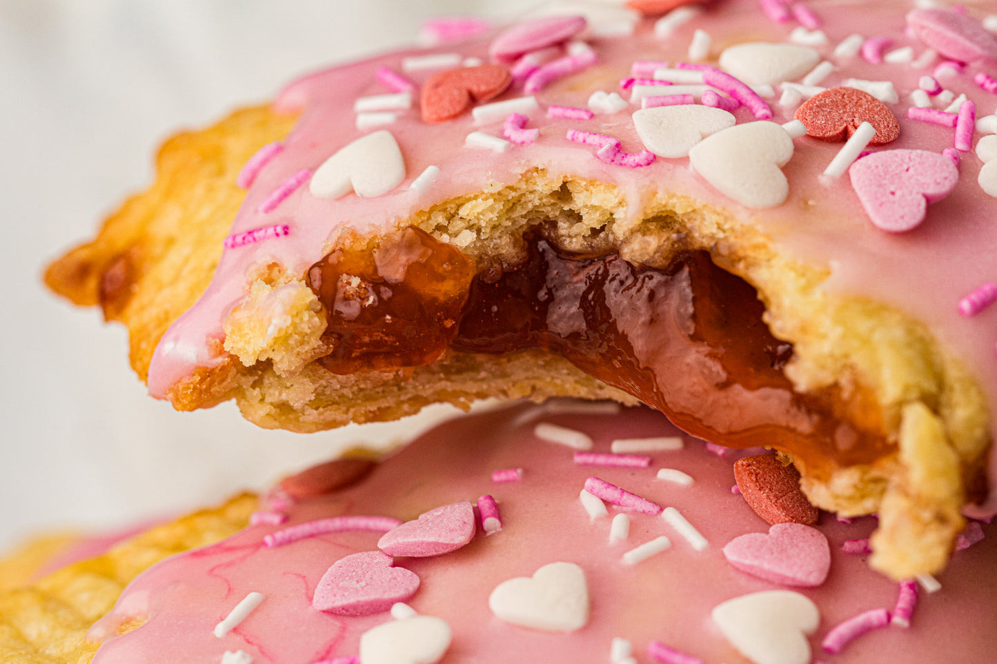 PLR Valentine’s Day Pop-Tarts (strawberry jam)