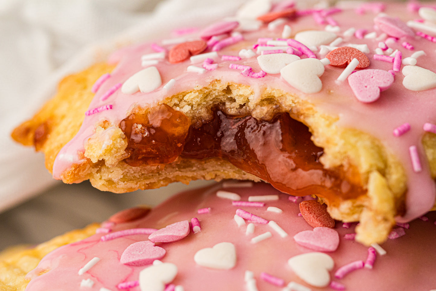 PLR Valentine’s Day Pop-Tarts (strawberry jam)