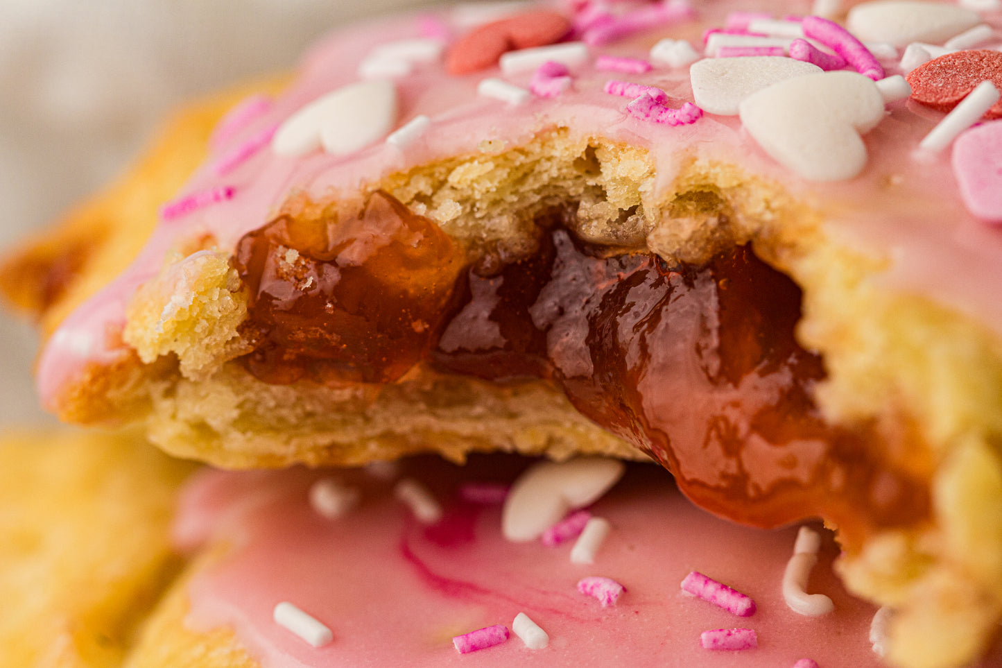 PLR Valentine’s Day Pop-Tarts (strawberry jam)