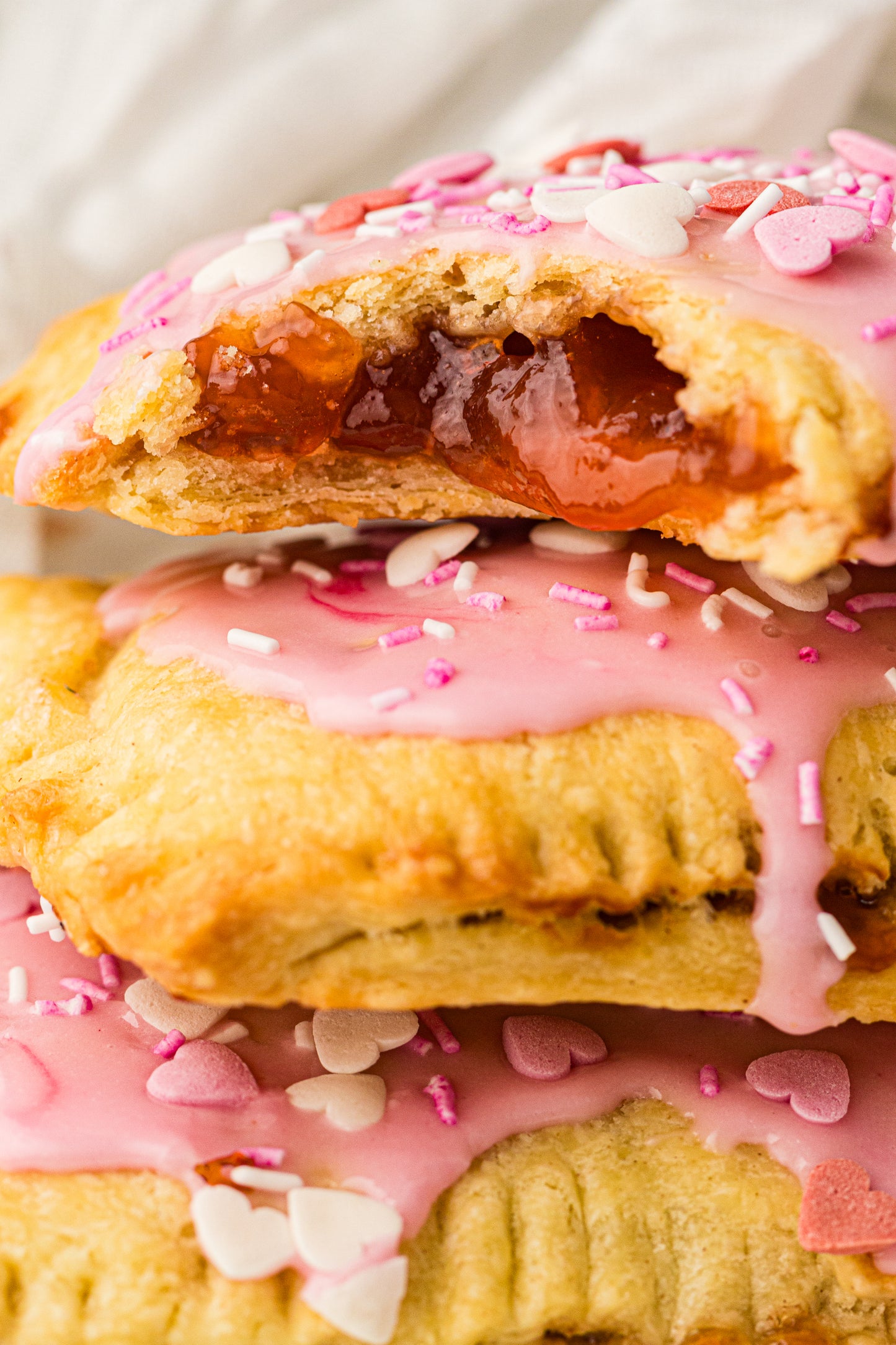 PLR Valentine’s Day Pop-Tarts (strawberry jam)