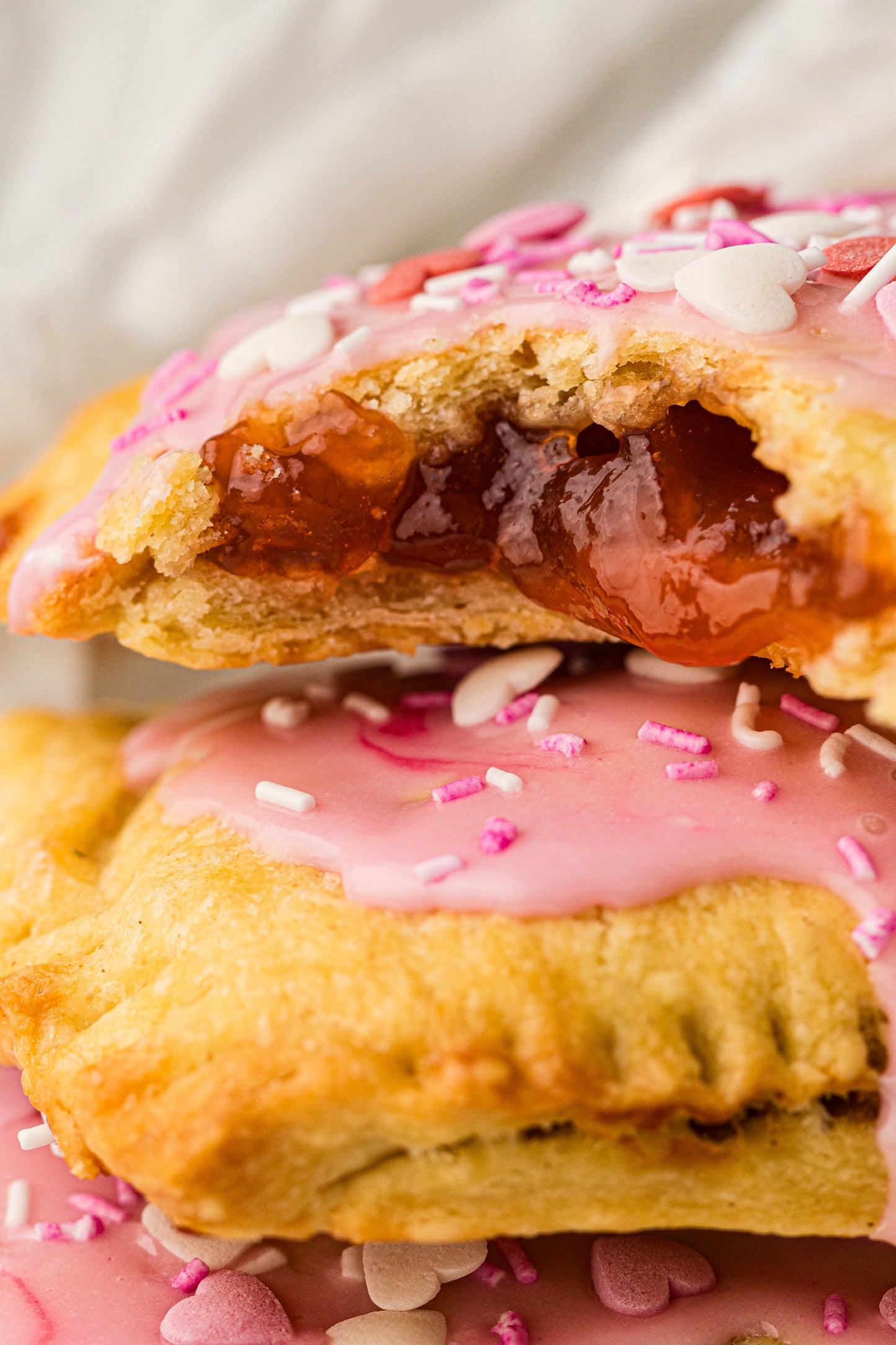 PLR Valentine’s Day Pop-Tarts (strawberry jam)