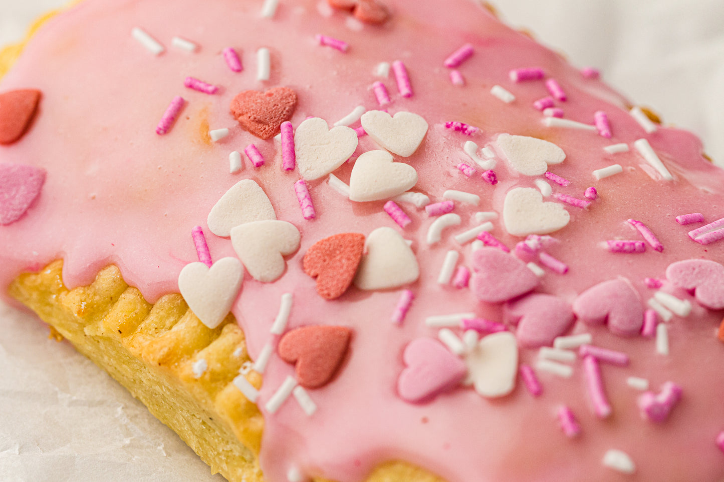 PLR Valentine’s Day Pop-Tarts (strawberry jam)
