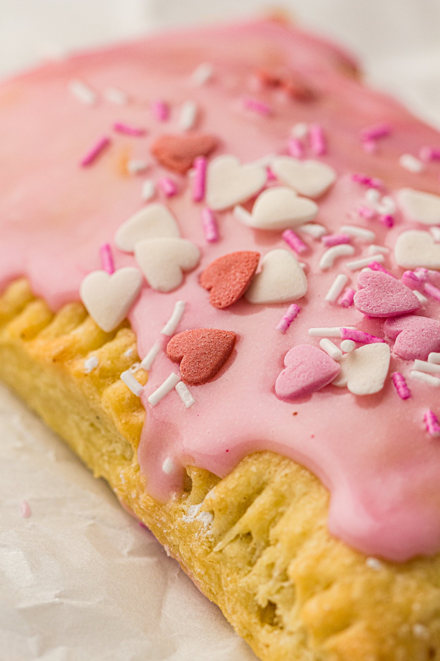 PLR Valentine’s Day Pop-Tarts (strawberry jam)