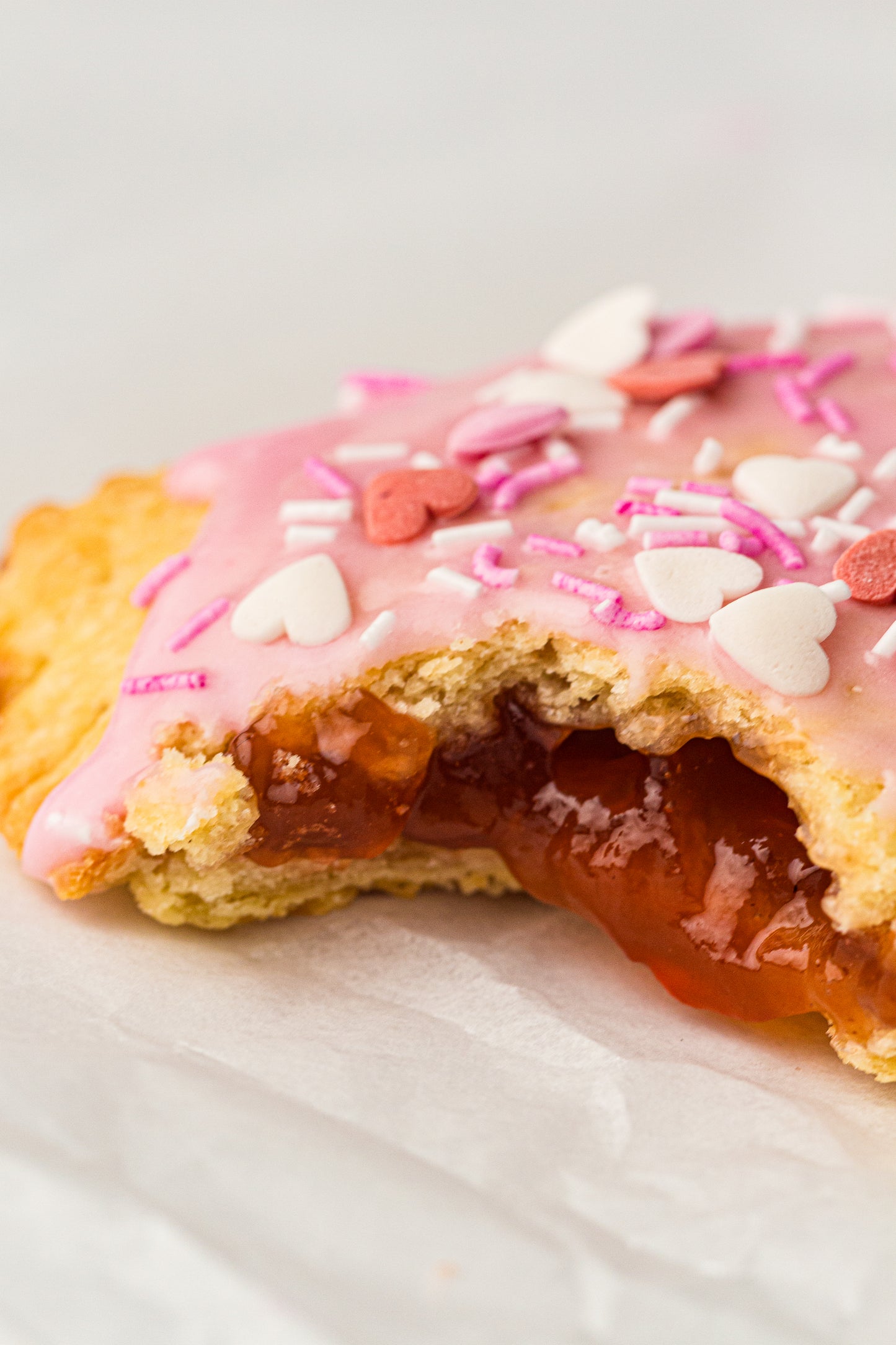 PLR Valentine’s Day Pop-Tarts (strawberry jam)