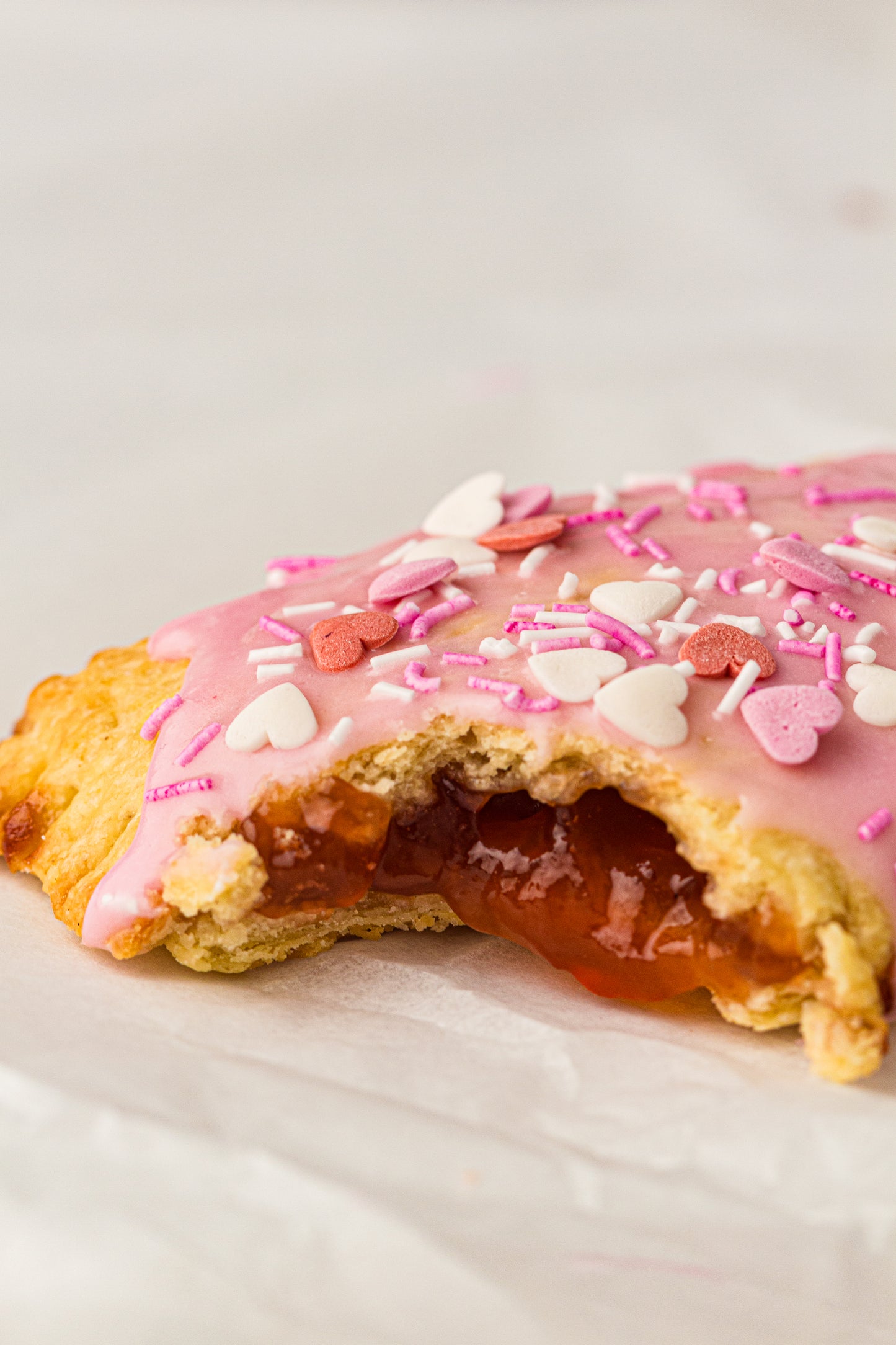 PLR Valentine’s Day Pop-Tarts (strawberry jam)