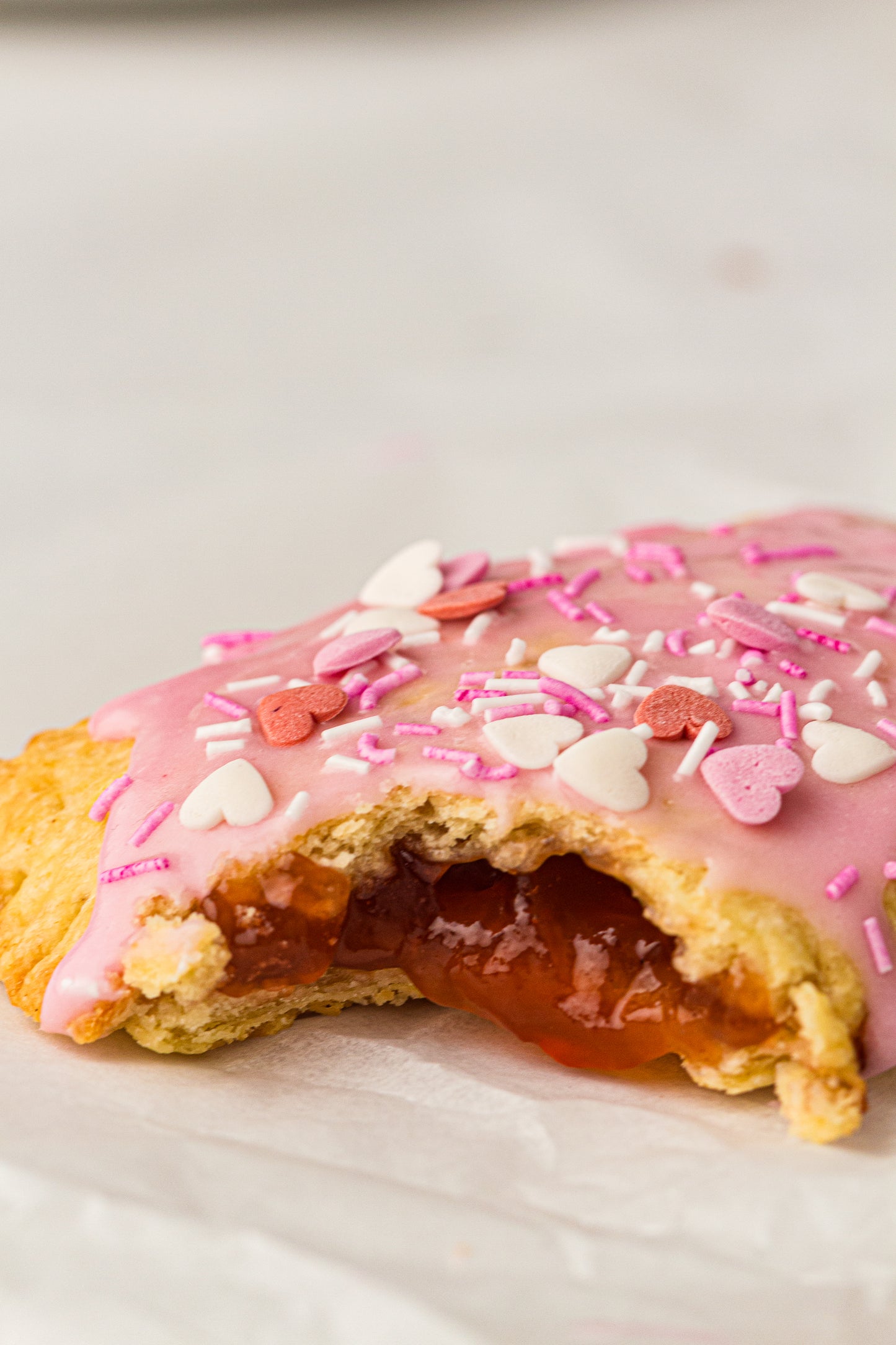 PLR Valentine’s Day Pop-Tarts (strawberry jam)