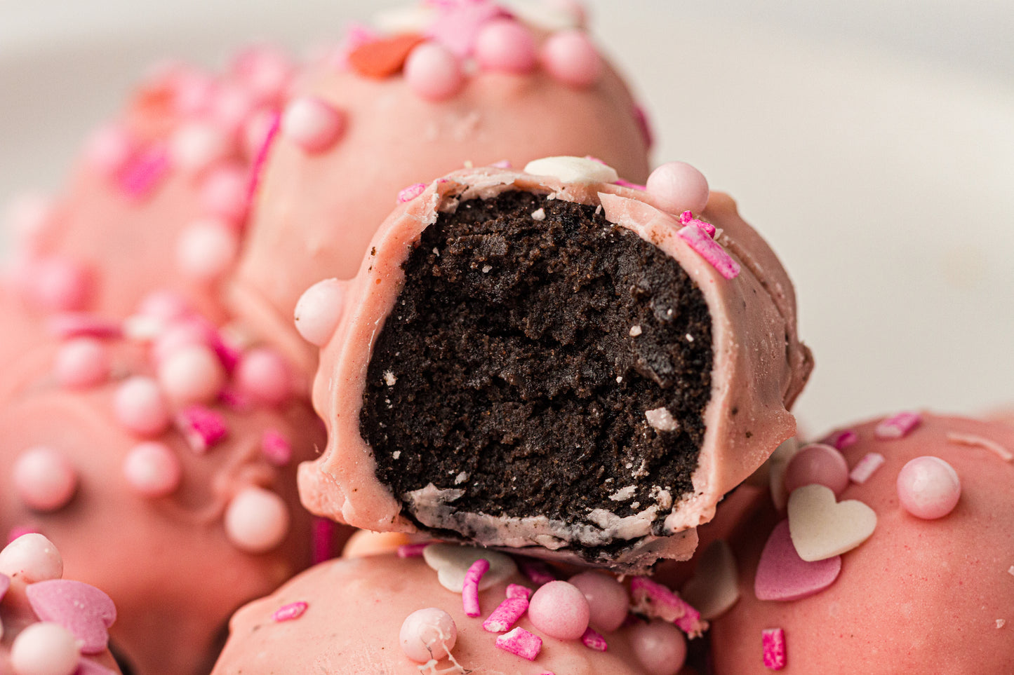 Valentine's Day Oreo Truffles