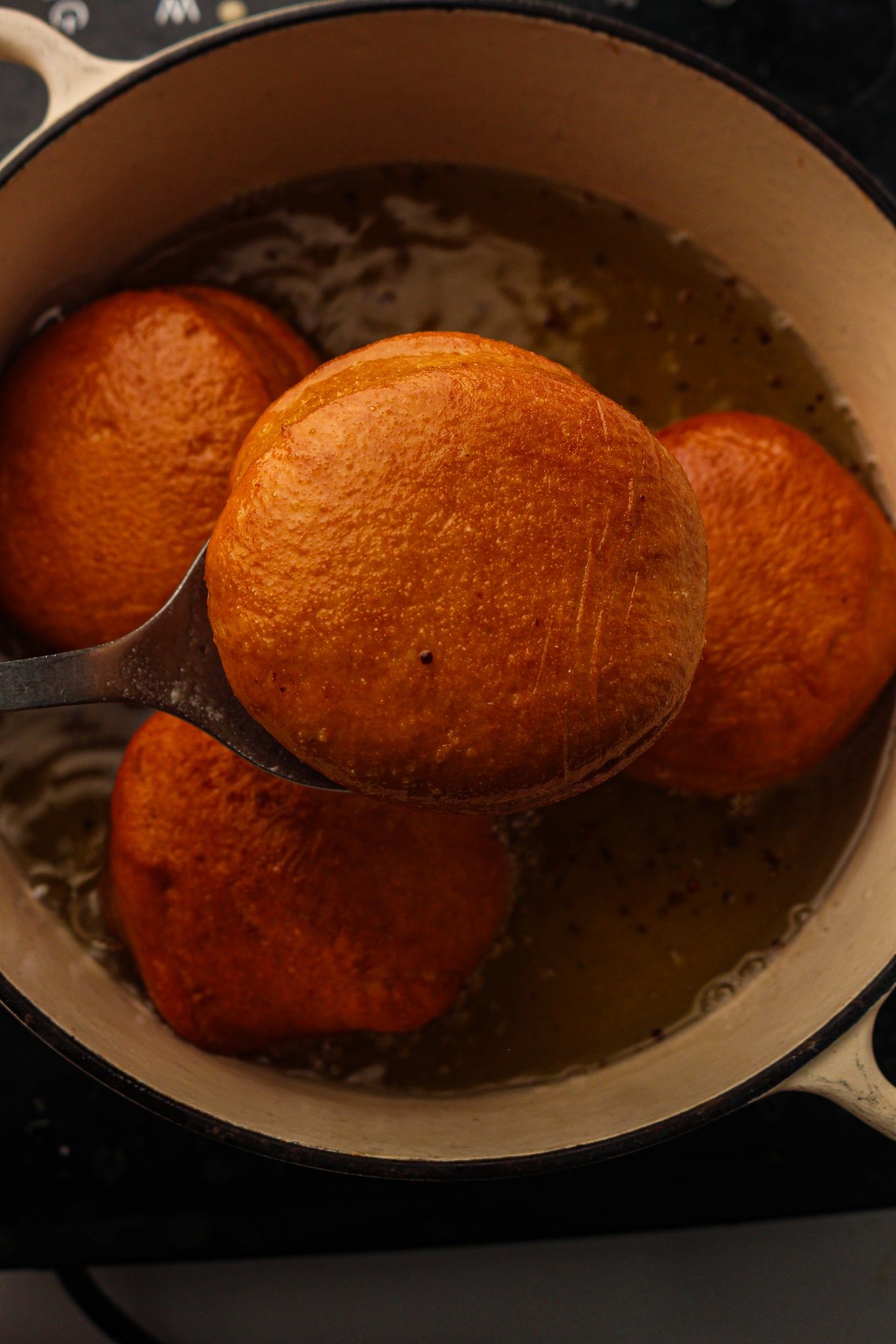 Pumpkin Cream-Filled Sugar Donuts Recipe