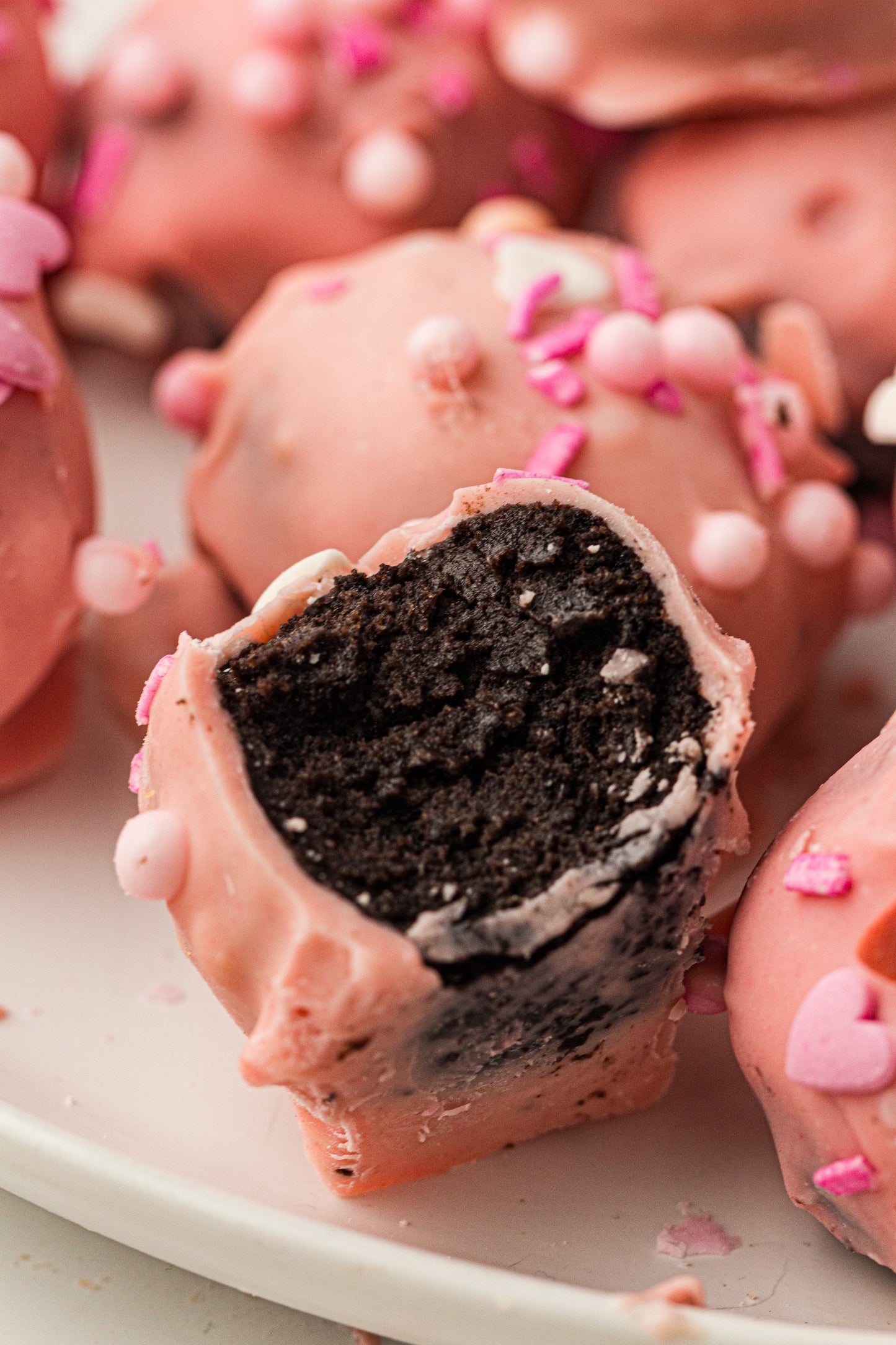 Valentine's Day Oreo Truffles