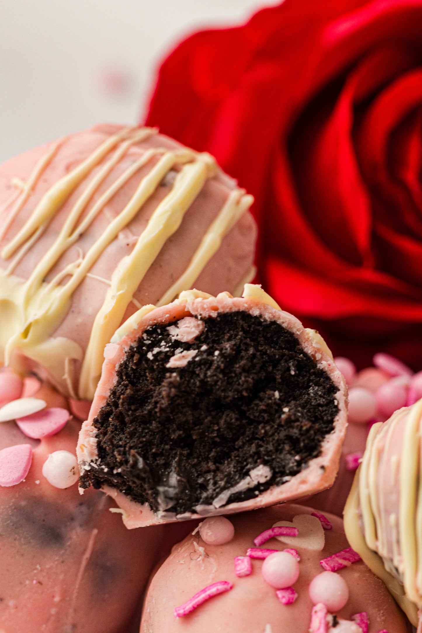 Valentine's Day Oreo Truffles