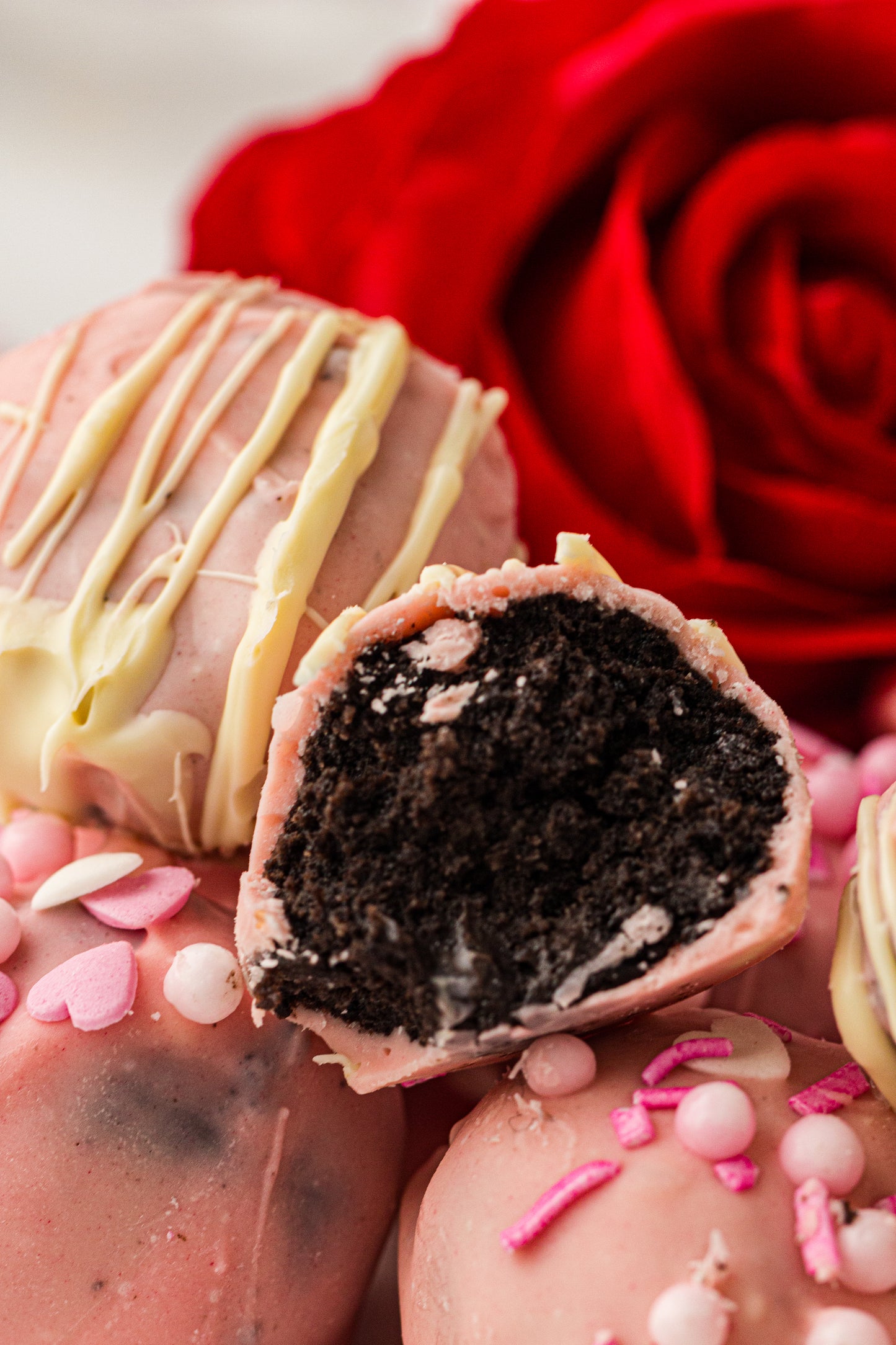 Valentine's Day Oreo Truffles