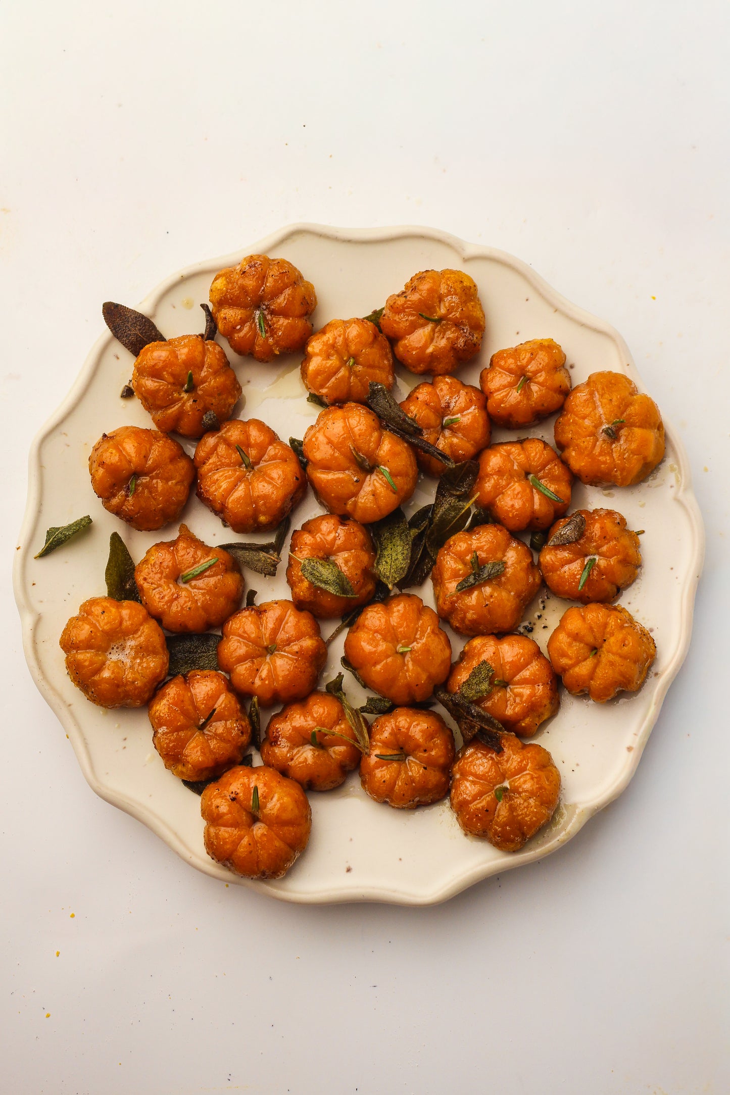 Pumpkin Gnocchi with Brown Butter Sage Sauce
