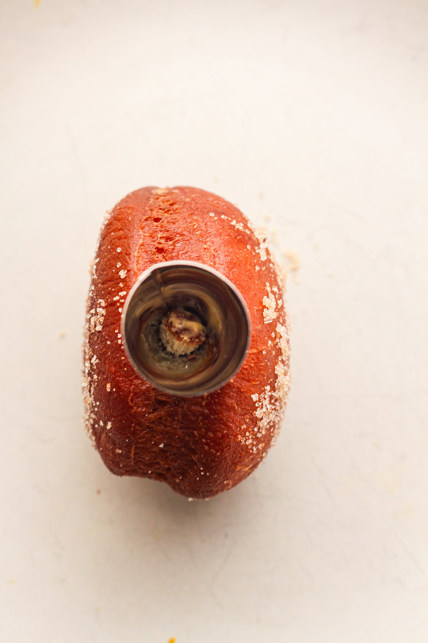 Pumpkin Cream-Filled Sugar Donuts Recipe