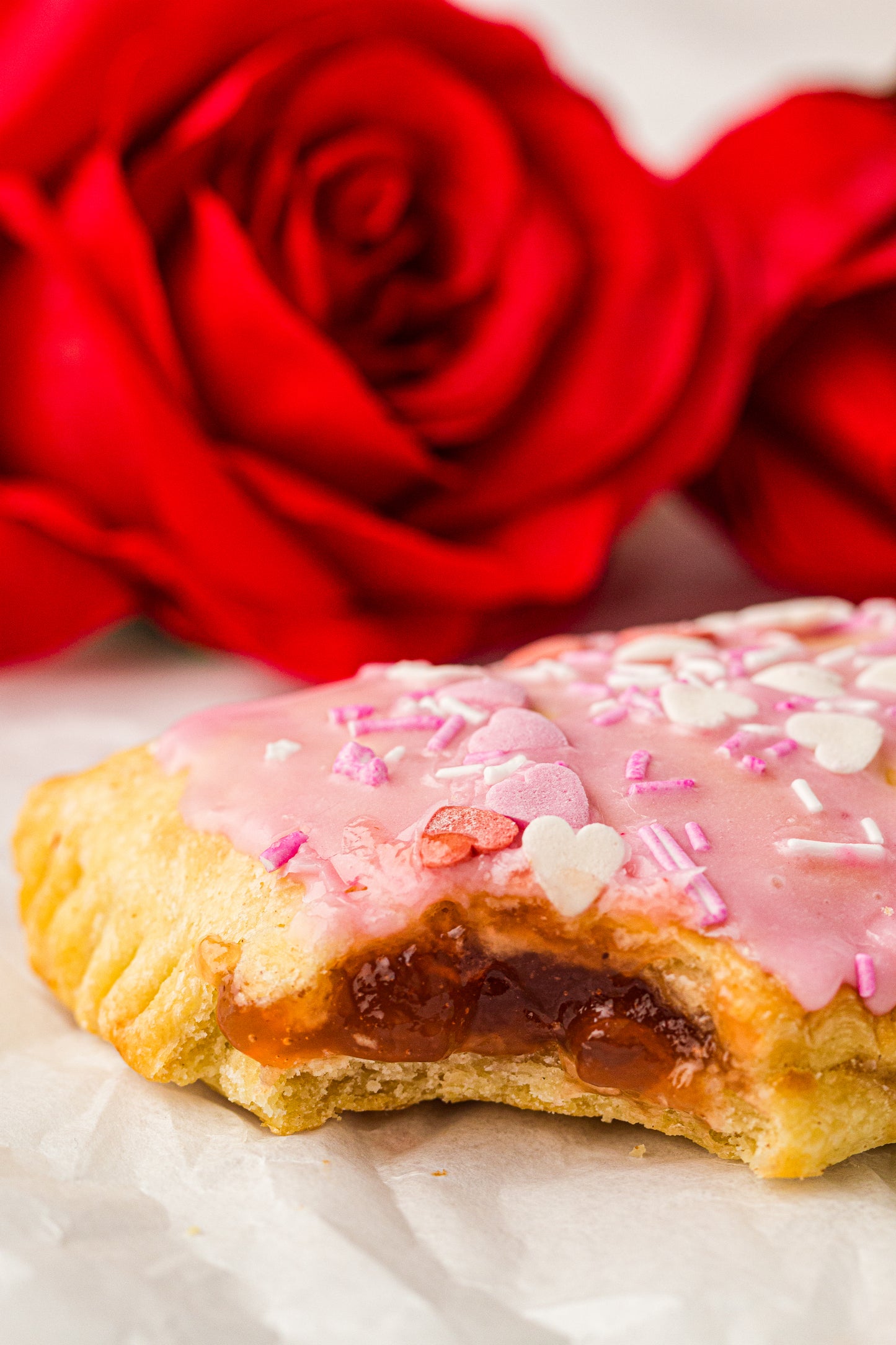 PLR Valentine’s Day Pop-Tarts (strawberry jam)