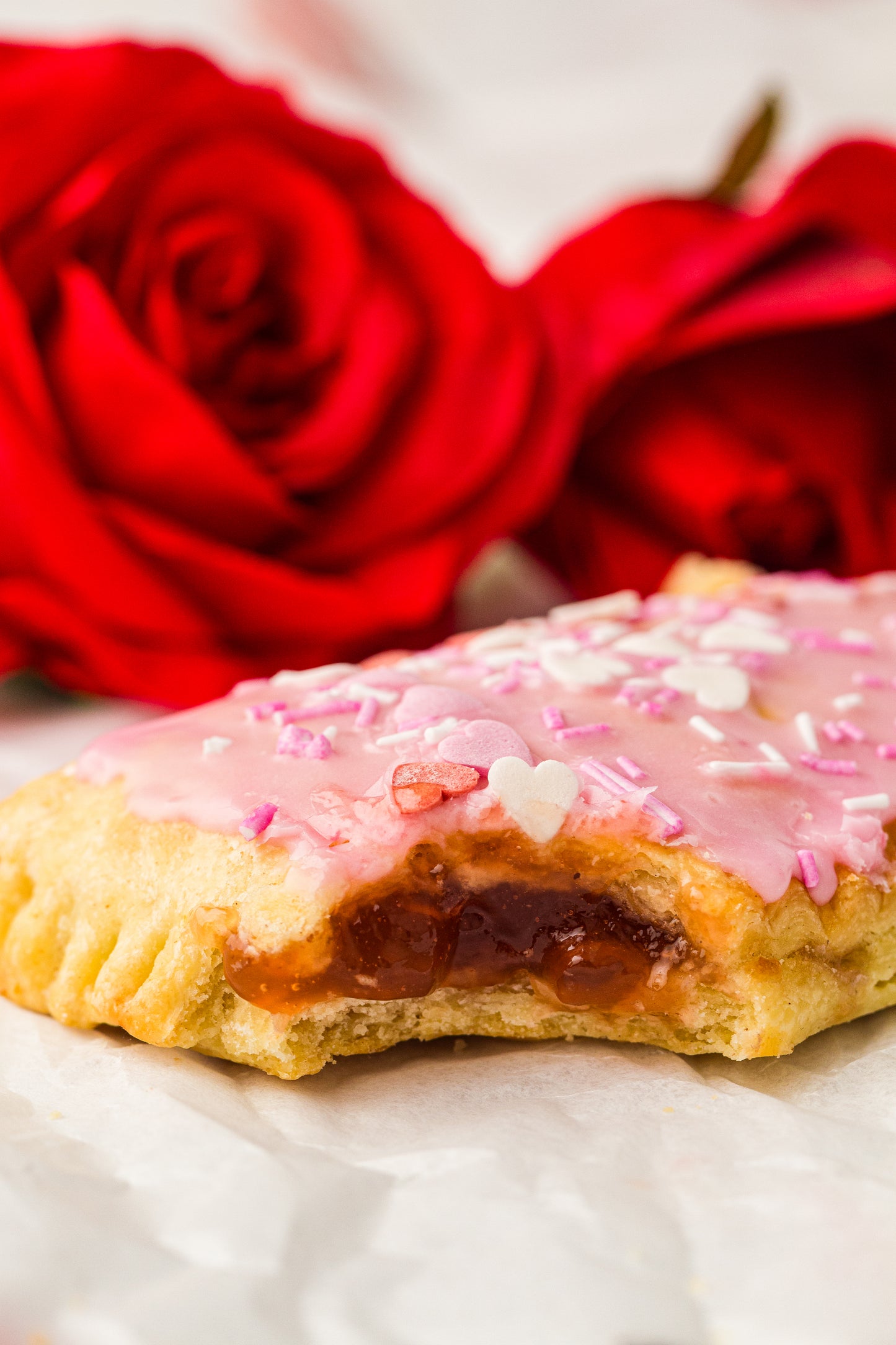 PLR Valentine’s Day Pop-Tarts (strawberry jam)