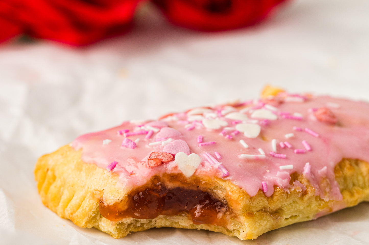 PLR Valentine’s Day Pop-Tarts (strawberry jam)