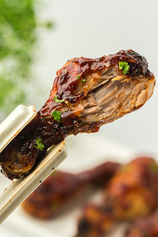 Air Fryer BBQ Chicken Drumsticks (PLR)