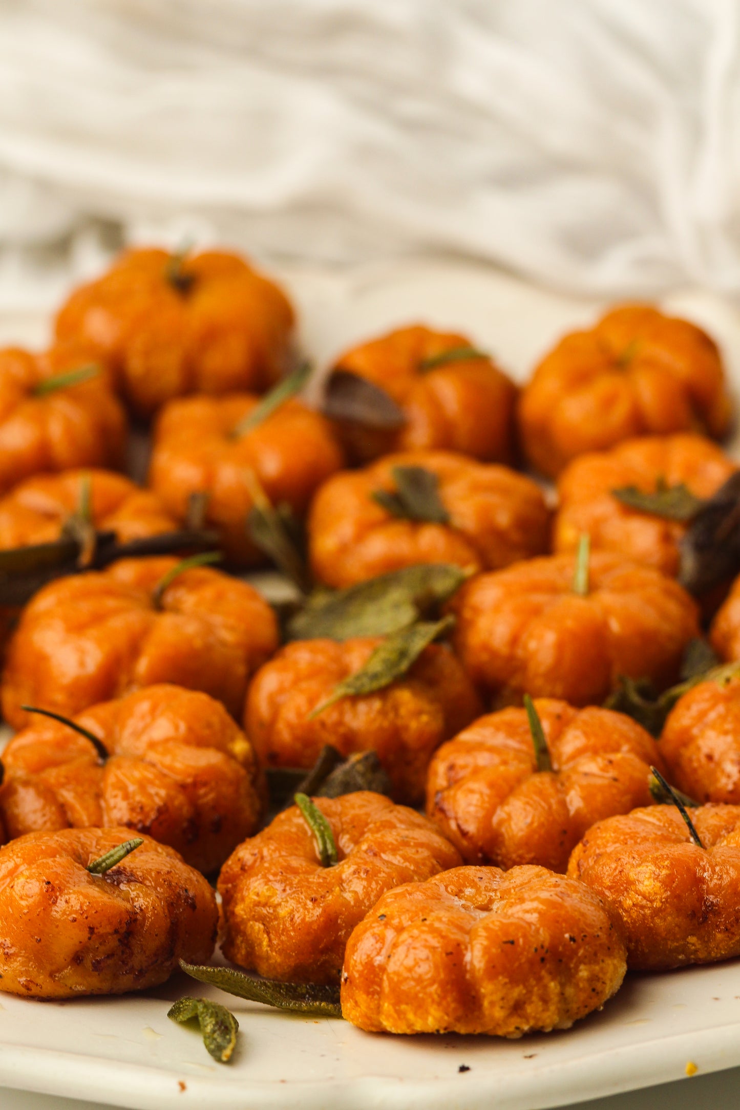 Pumpkin Gnocchi with Brown Butter Sage Sauce