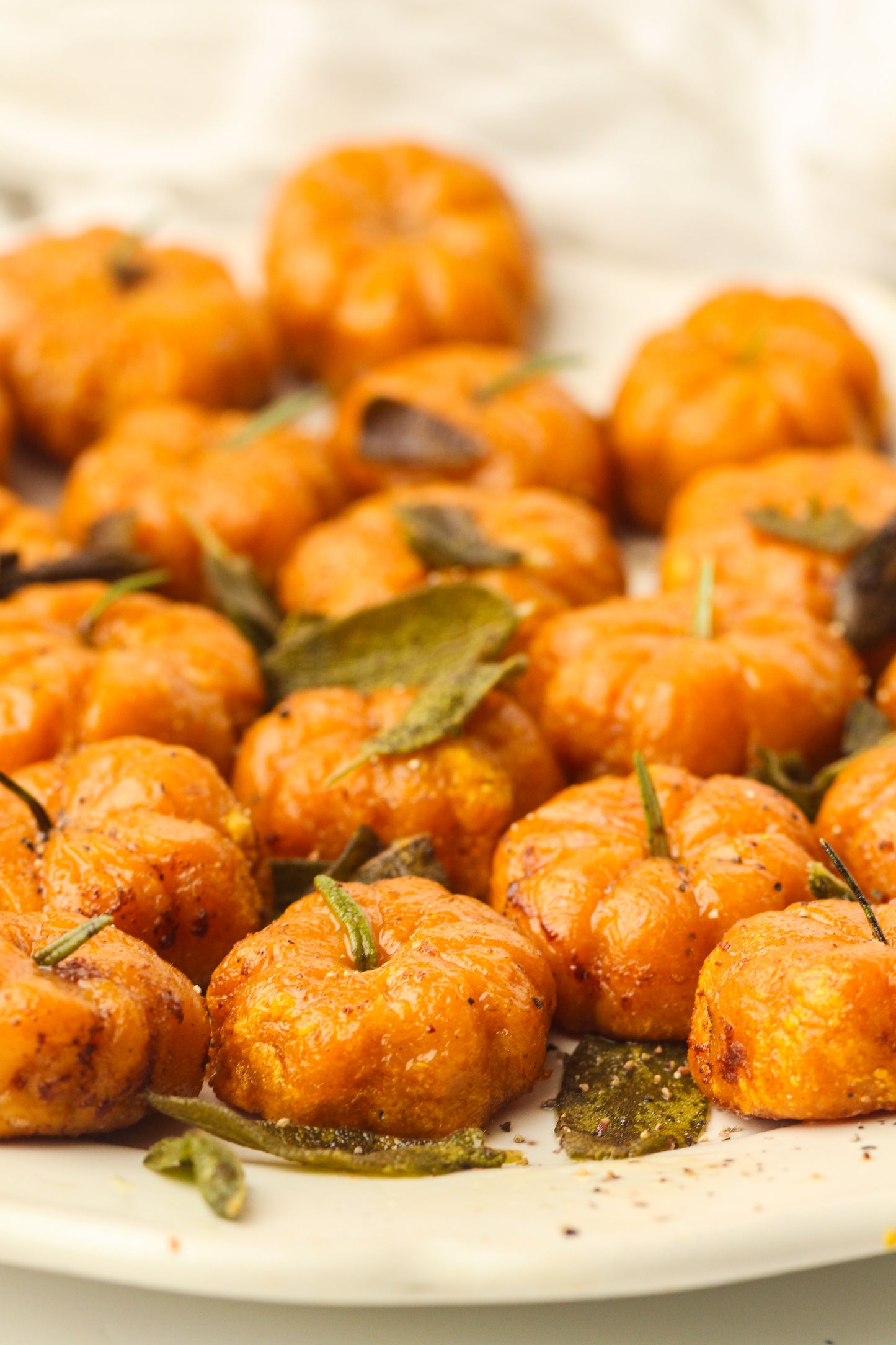Pumpkin Gnocchi with Brown Butter Sage Sauce