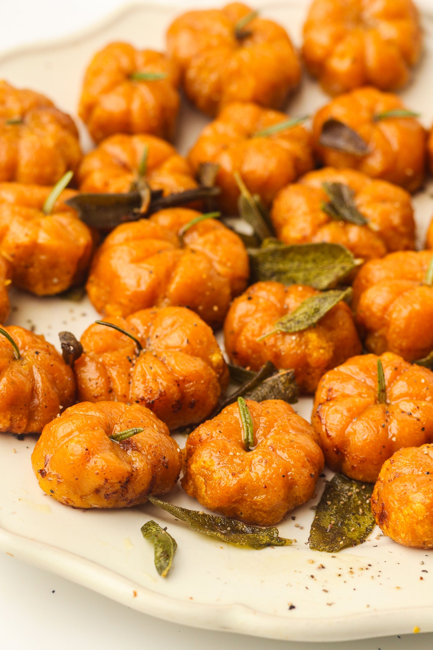Pumpkin Gnocchi with Brown Butter Sage Sauce
