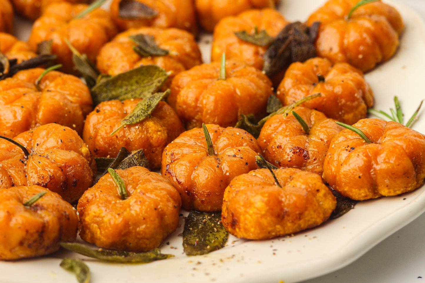 Pumpkin Gnocchi with Brown Butter Sage Sauce