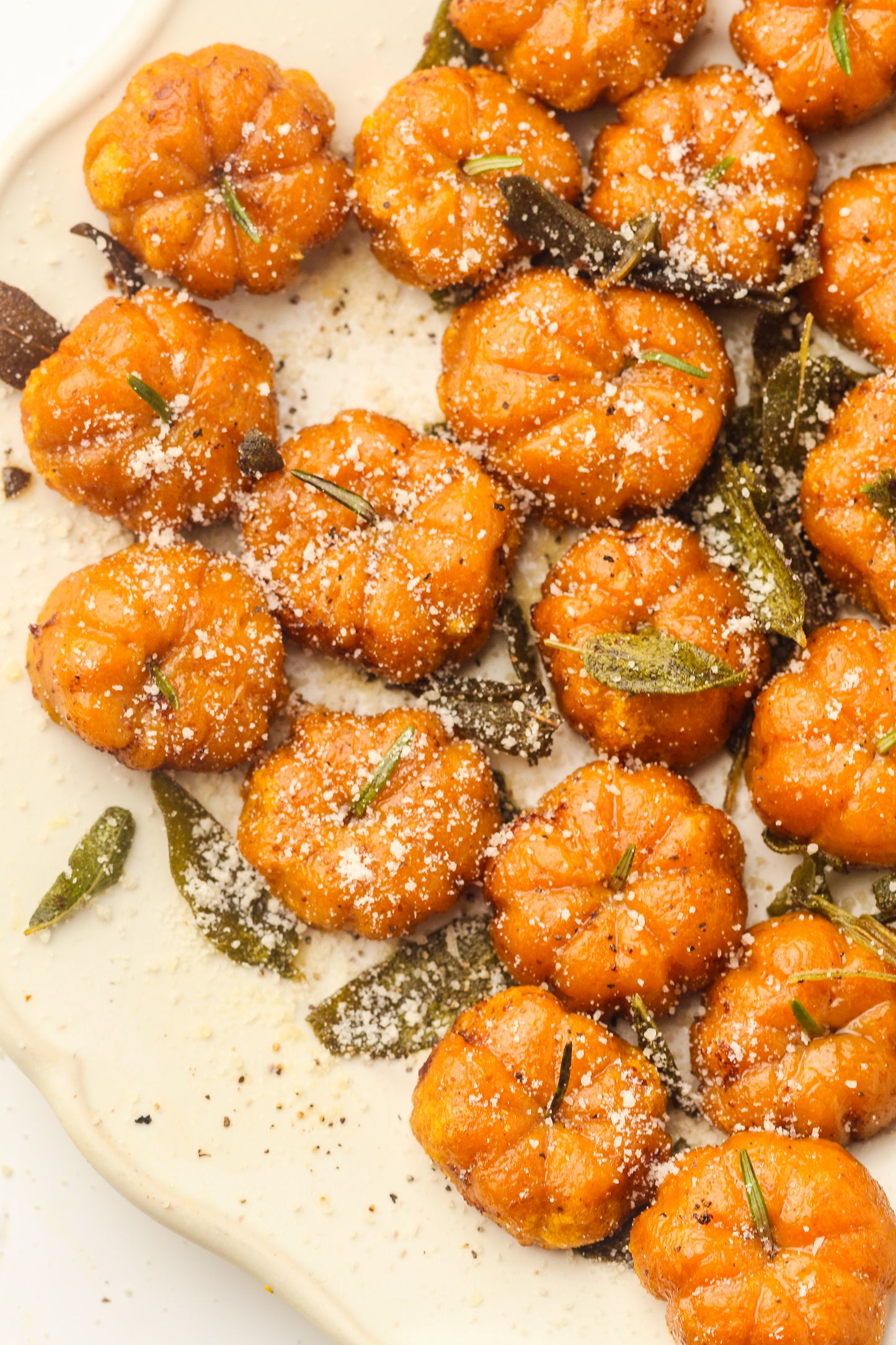 Pumpkin Gnocchi with Brown Butter Sage Sauce