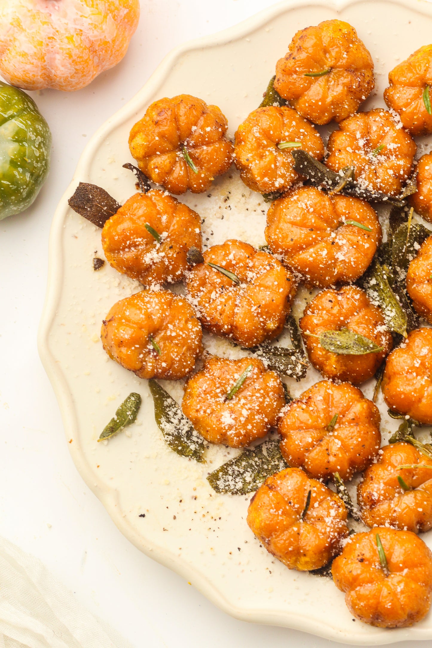 Pumpkin Gnocchi with Brown Butter Sage Sauce