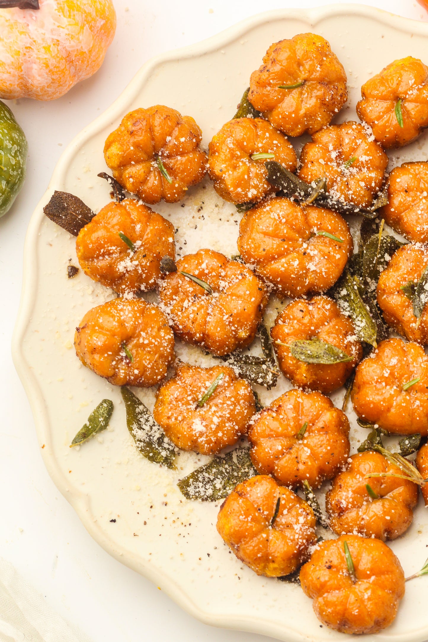 Pumpkin Gnocchi with Brown Butter Sage Sauce
