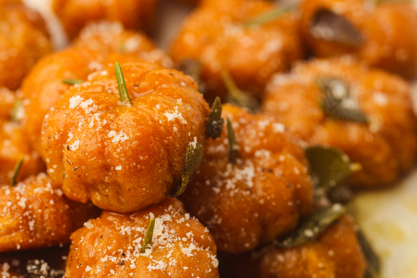 Pumpkin Gnocchi with Brown Butter Sage Sauce