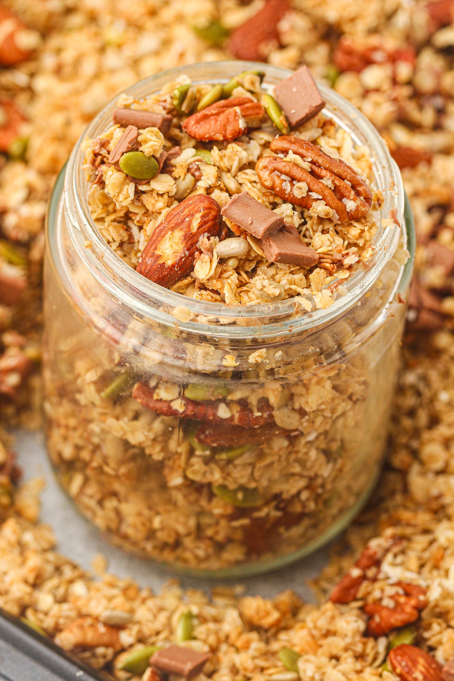 Big Batch Homemade Granola Recipe