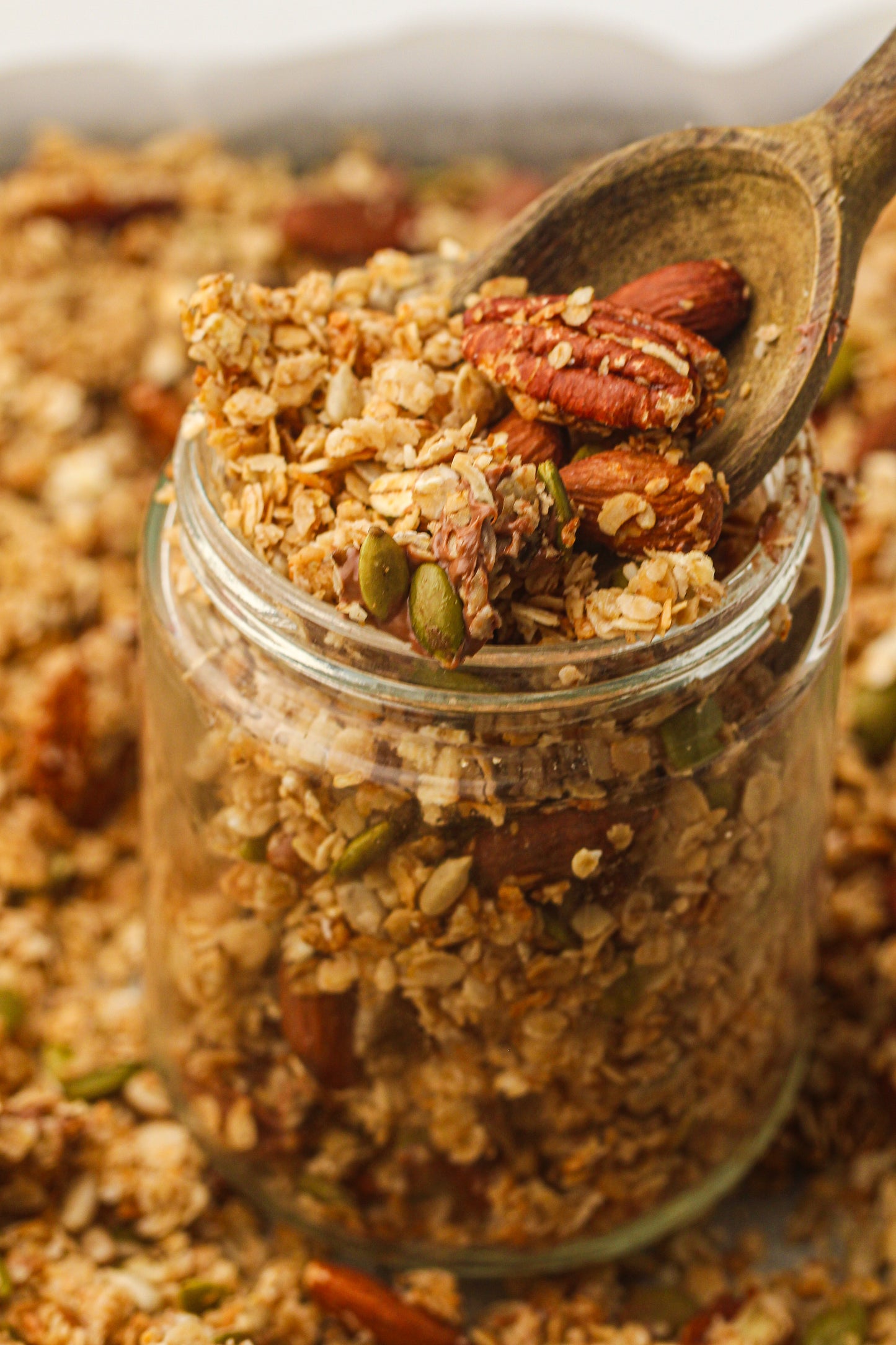 Big Batch Homemade Granola Recipe
