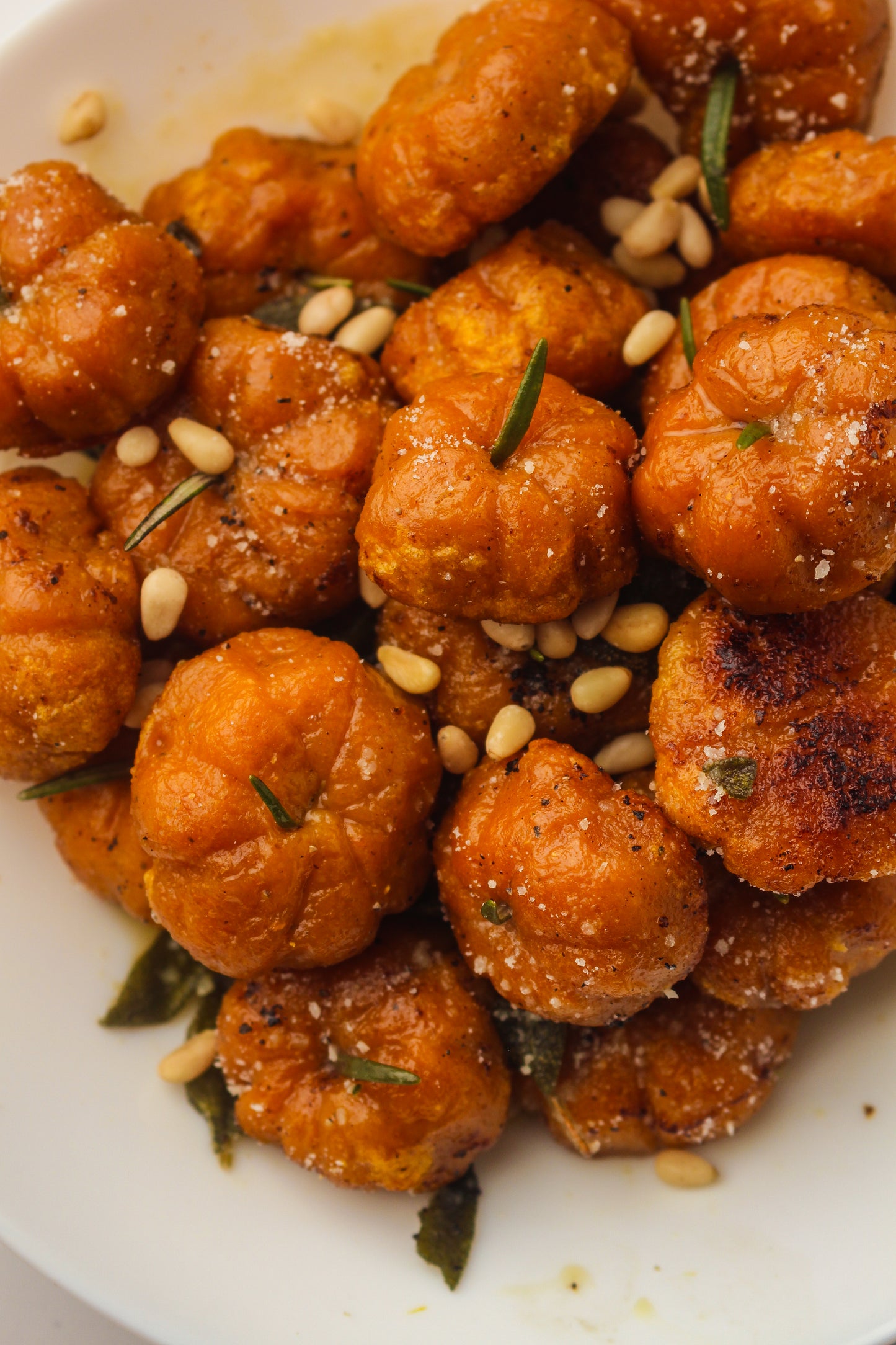 Pumpkin Gnocchi with Brown Butter Sage Sauce