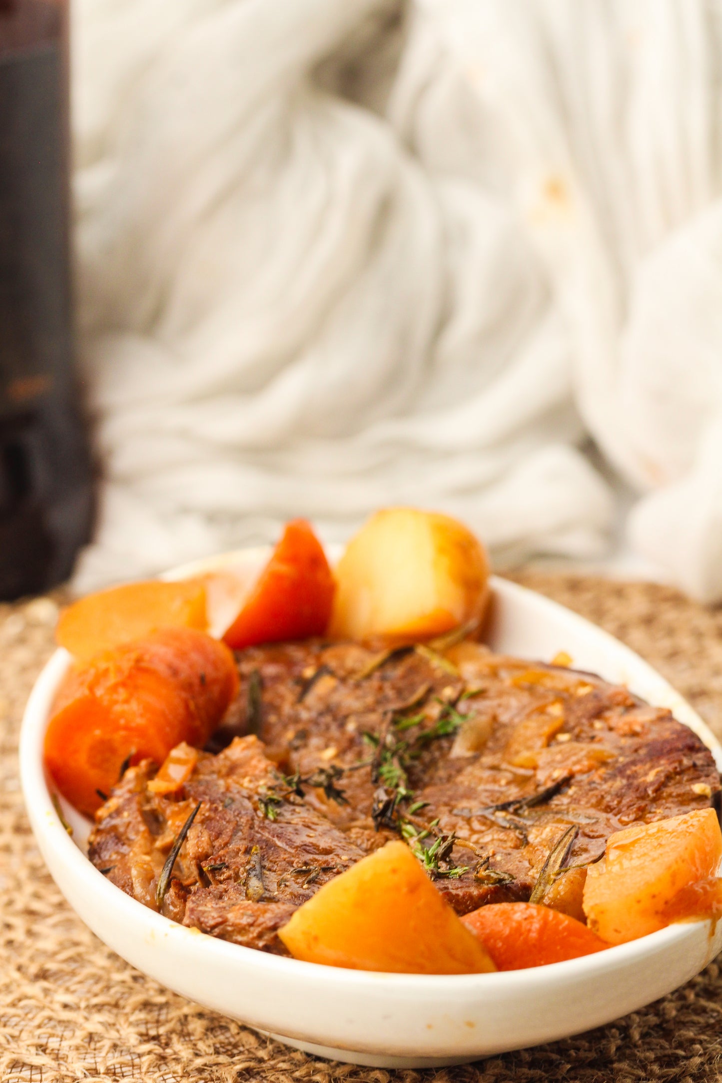 Slow Cooker Apple Cider Pot Roast Recipe