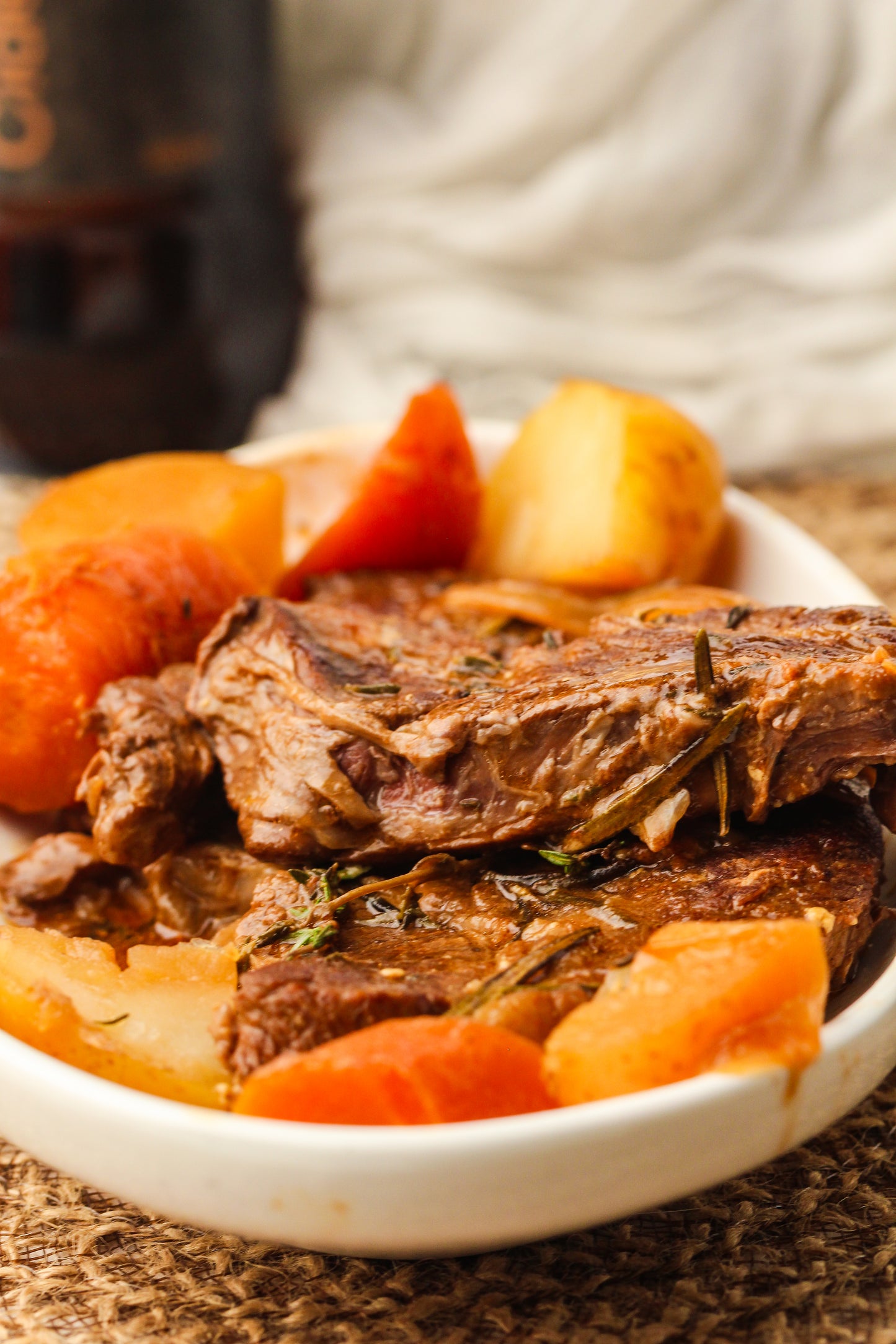 Slow Cooker Apple Cider Pot Roast Recipe