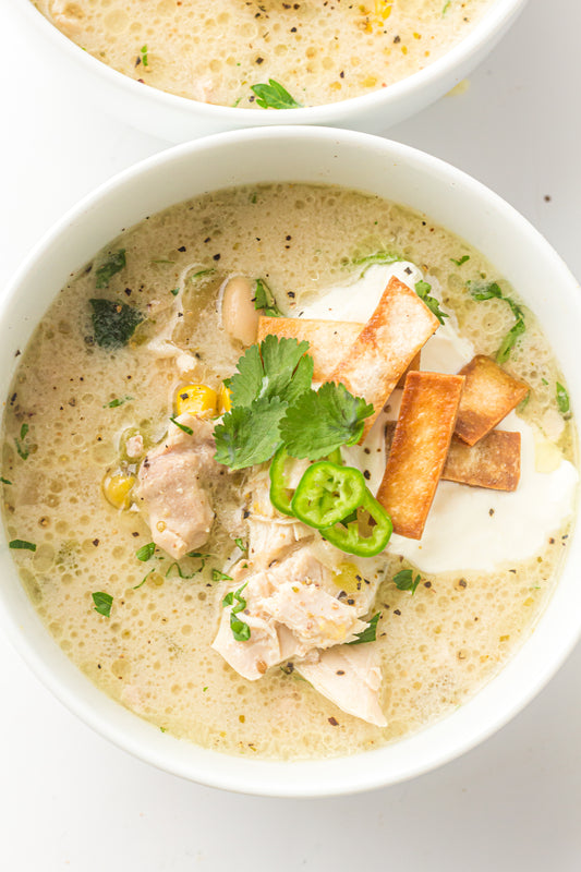 PLR Slow Cooker White Chicken Chili