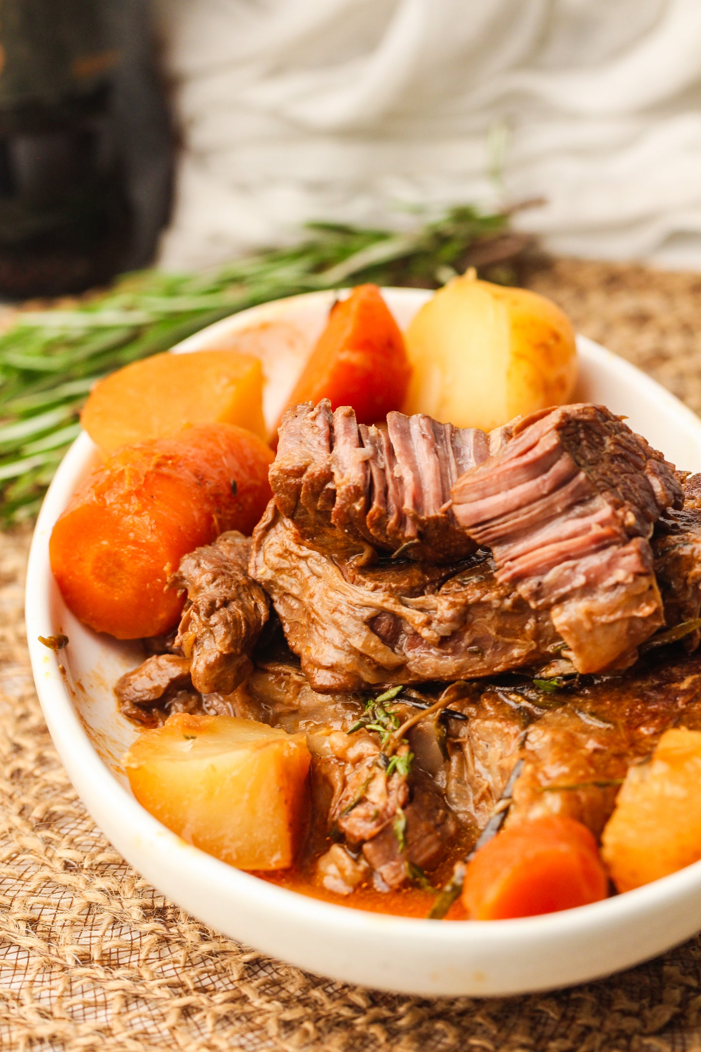 Slow Cooker Apple Cider Pot Roast Recipe