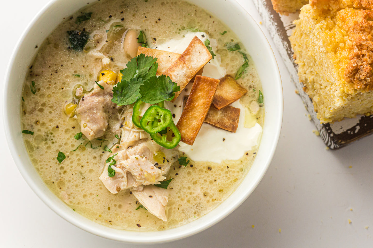 PLR Slow Cooker White Chicken Chili