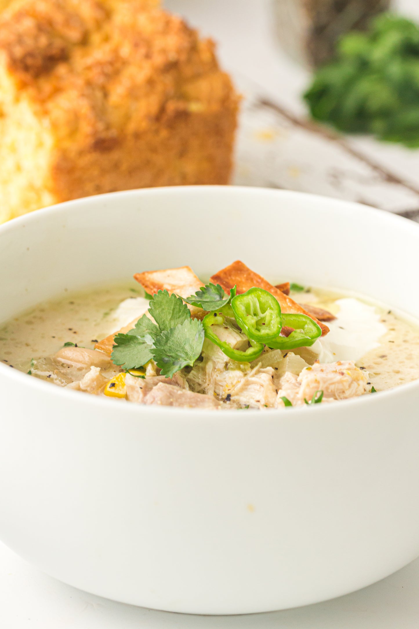 PLR Slow Cooker White Chicken Chili