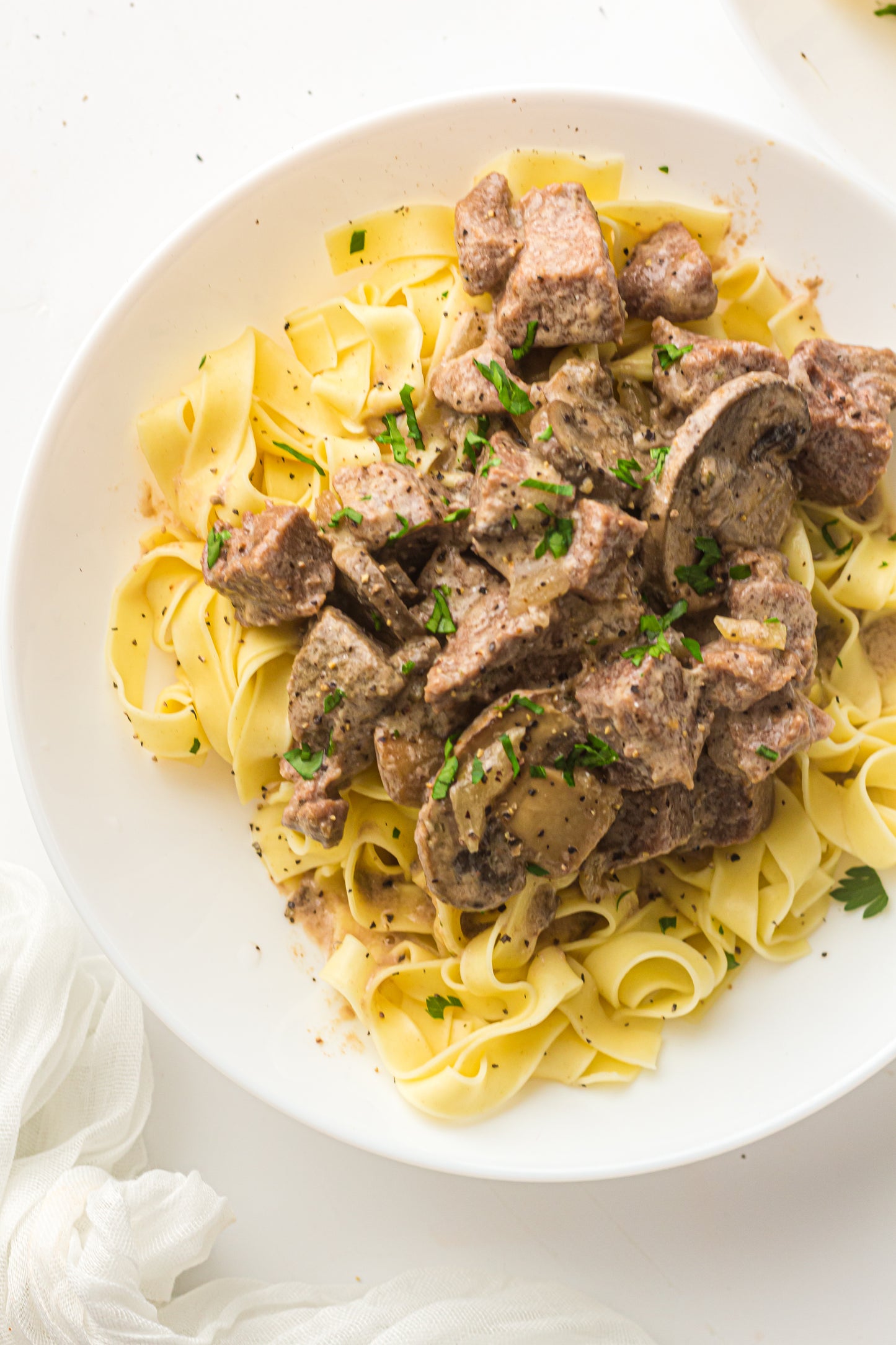 PLR Slow Cooker Beef Stroganoff