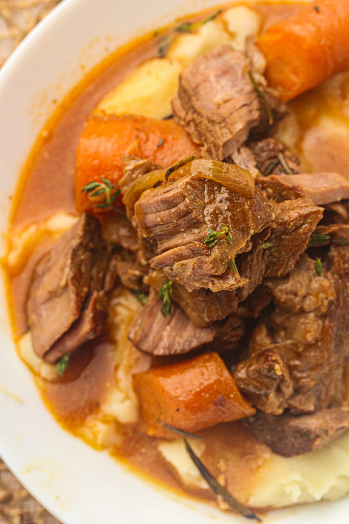 Slow Cooker Apple Cider Pot Roast Recipe