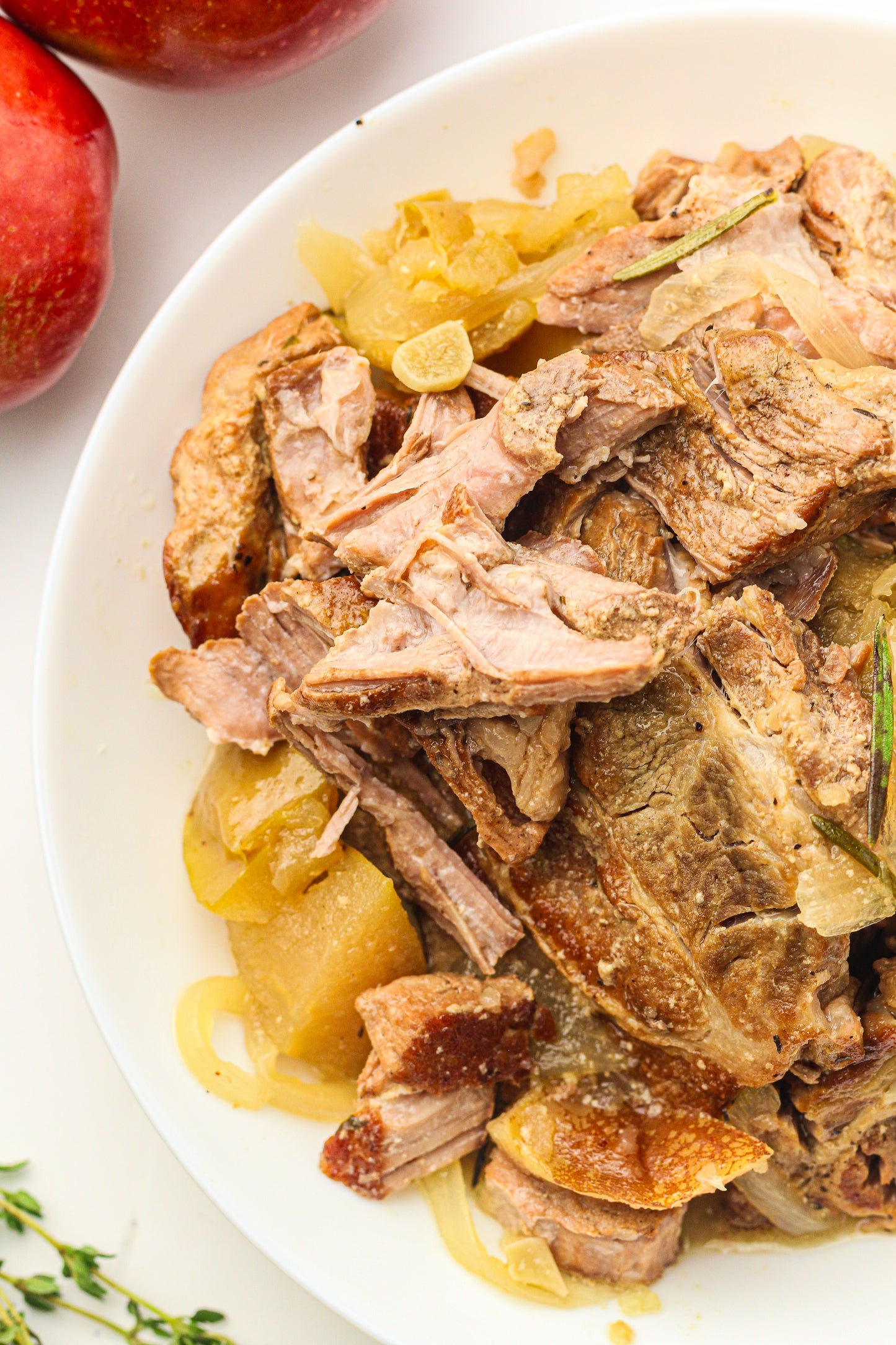 Slow CookerApple Cider Braised Pork