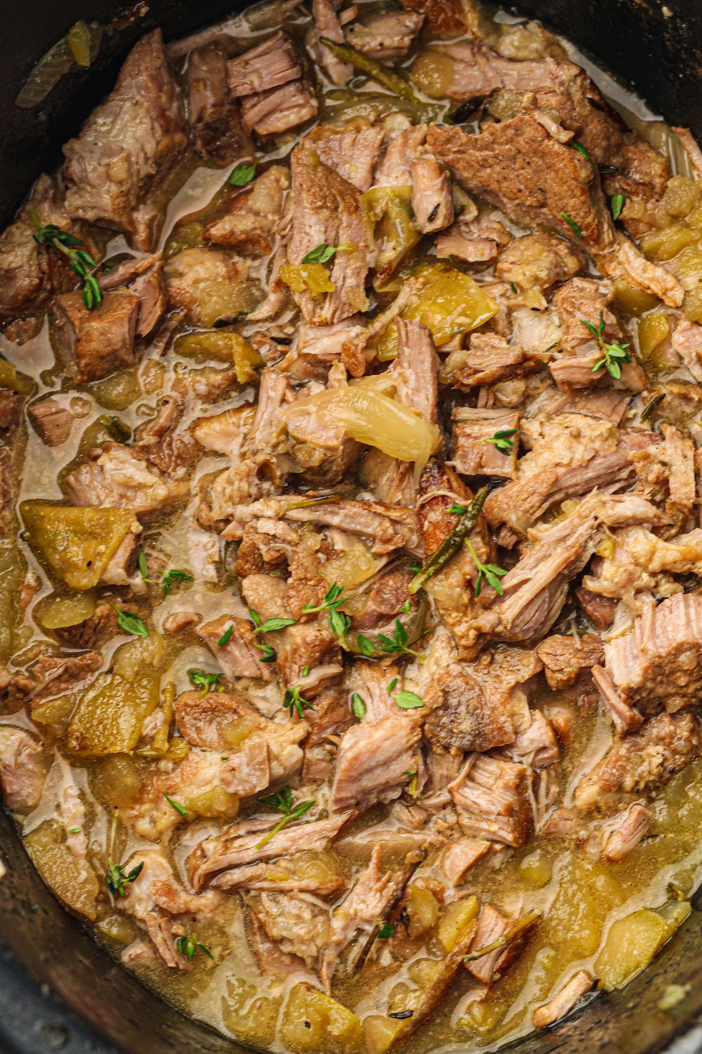 Slow CookerApple Cider Braised Pork