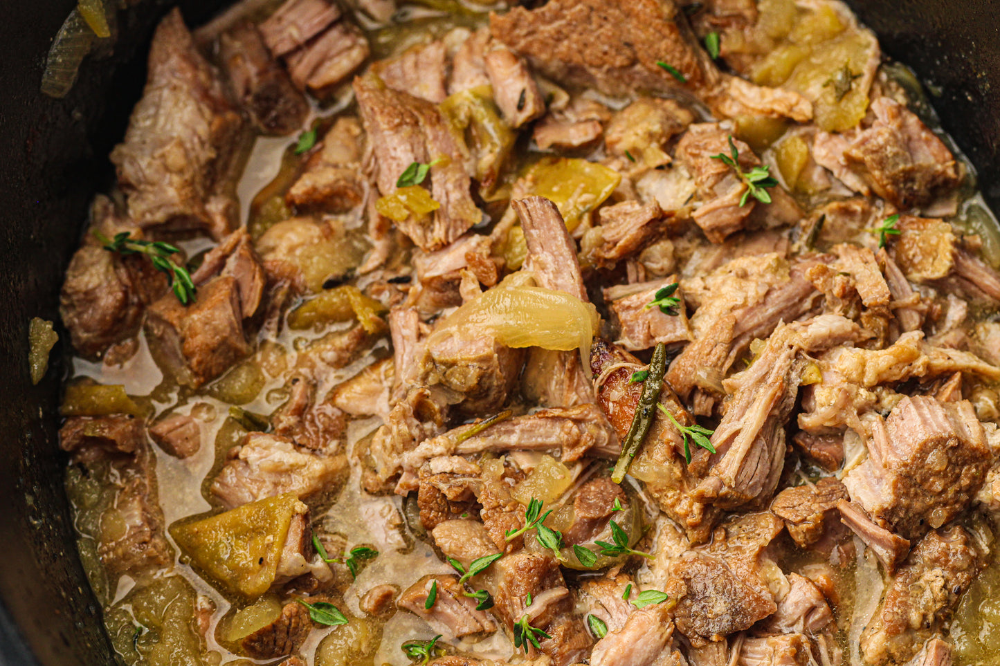 Slow CookerApple Cider Braised Pork
