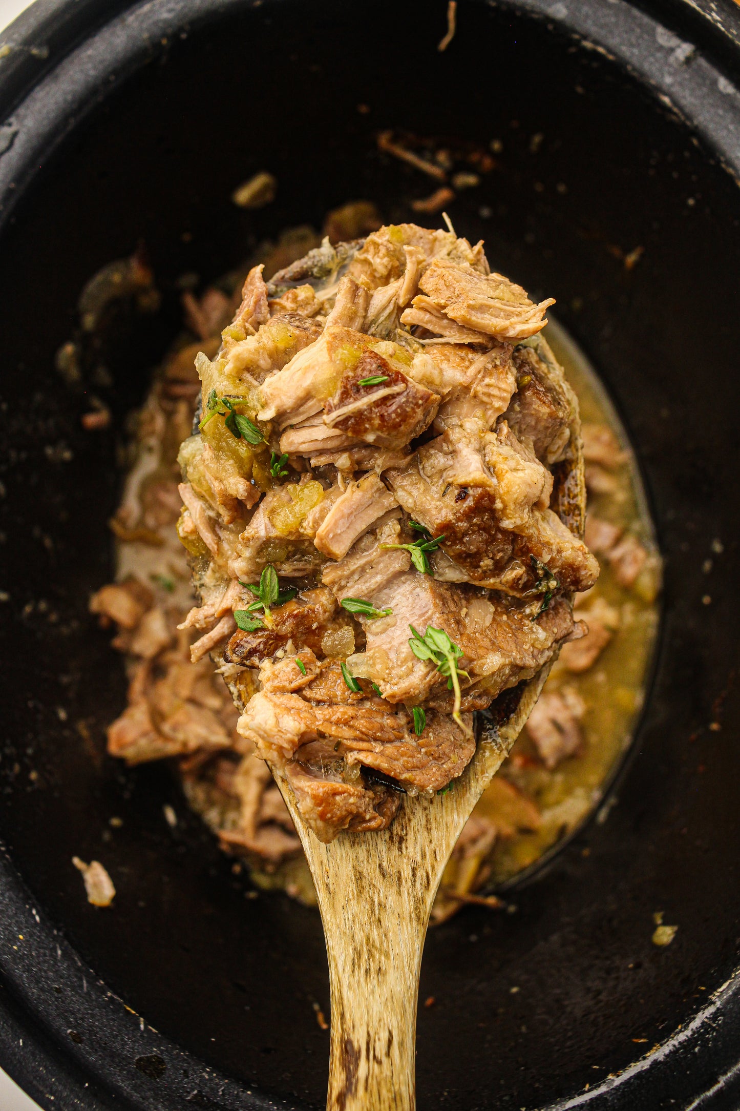 Slow CookerApple Cider Braised Pork