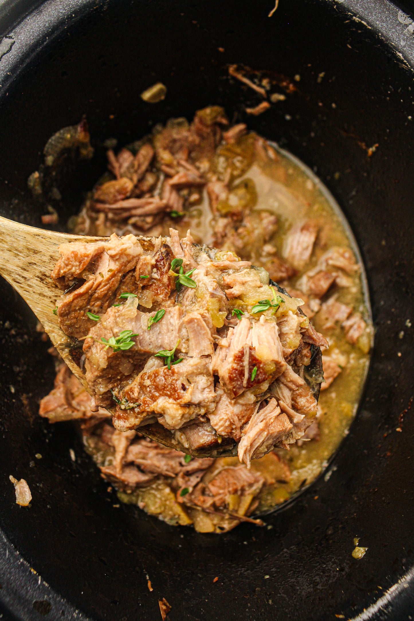 Slow CookerApple Cider Braised Pork
